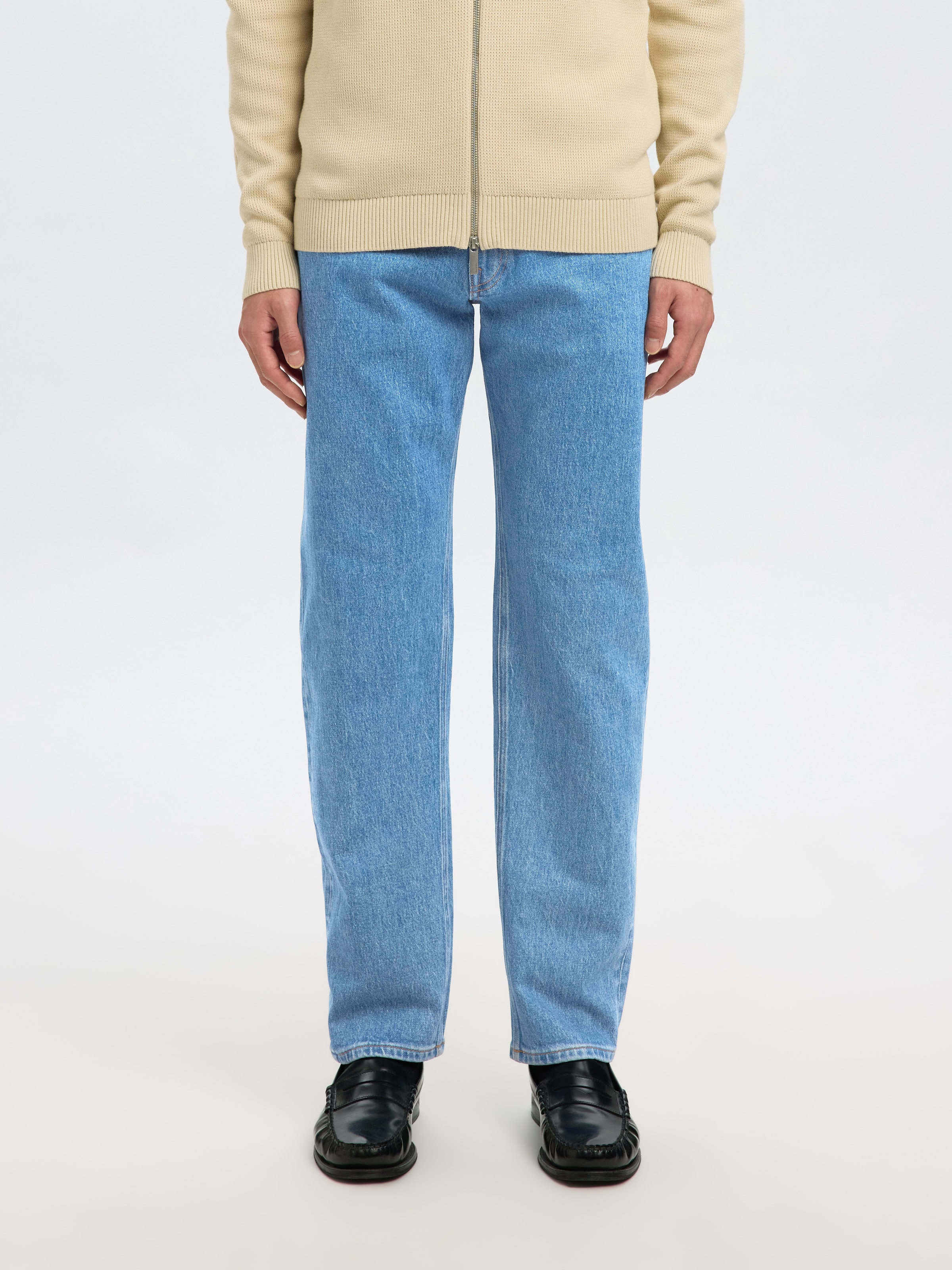 SELECTED HOMME Straight-Jeans »SLH196-STRAIGHT BEN KORI JEANS NOOS«