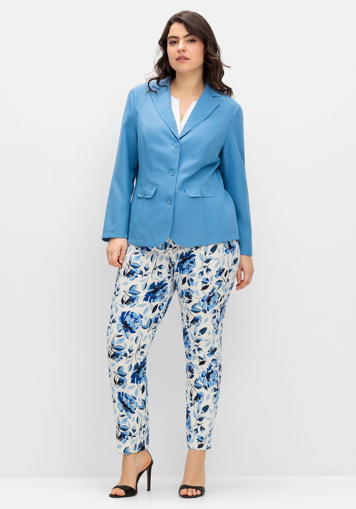 Sheego Blusenblazer »Blazer in klassischer Form«