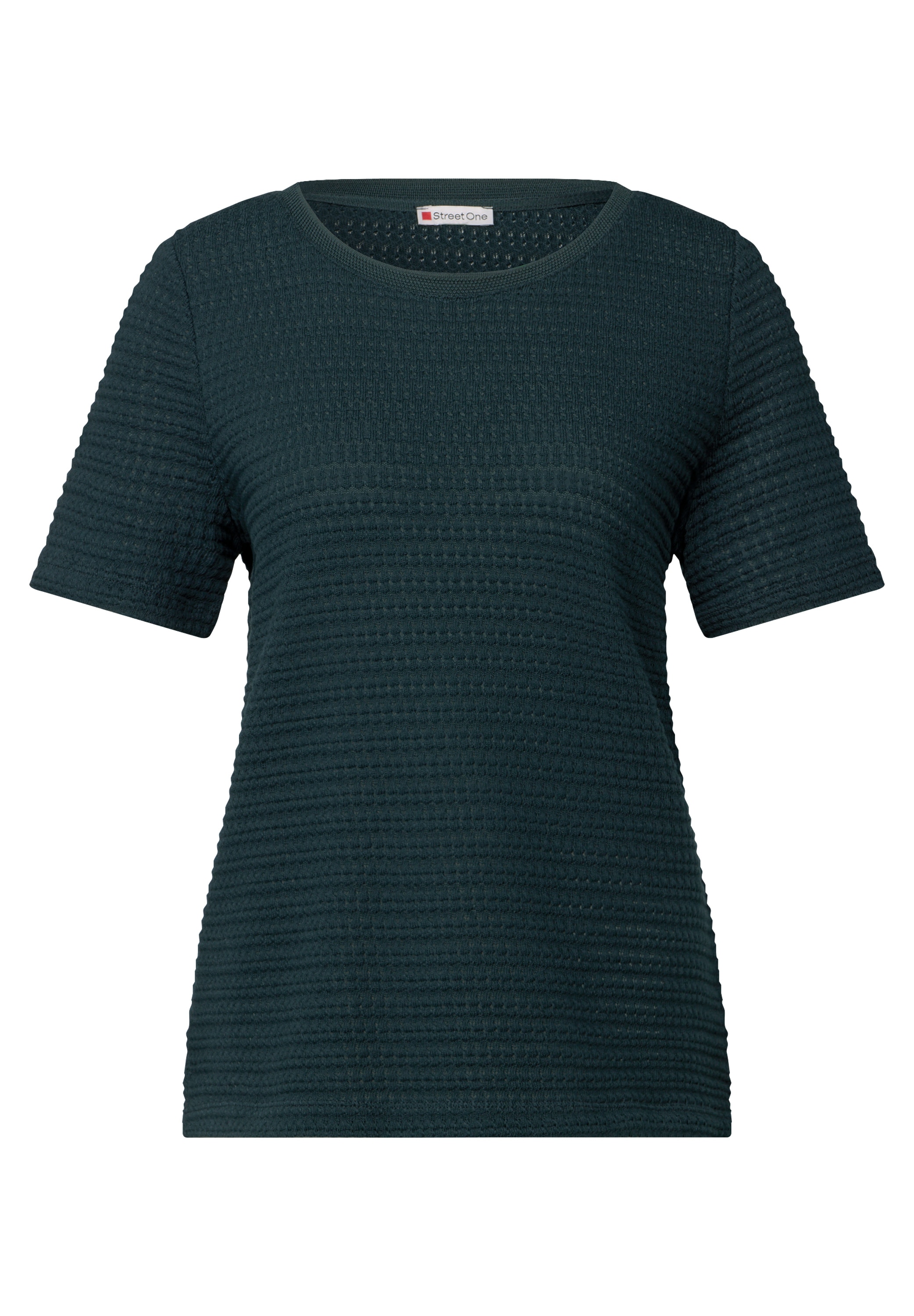 STREET ONE T-Shirt, mit Strukturmuster