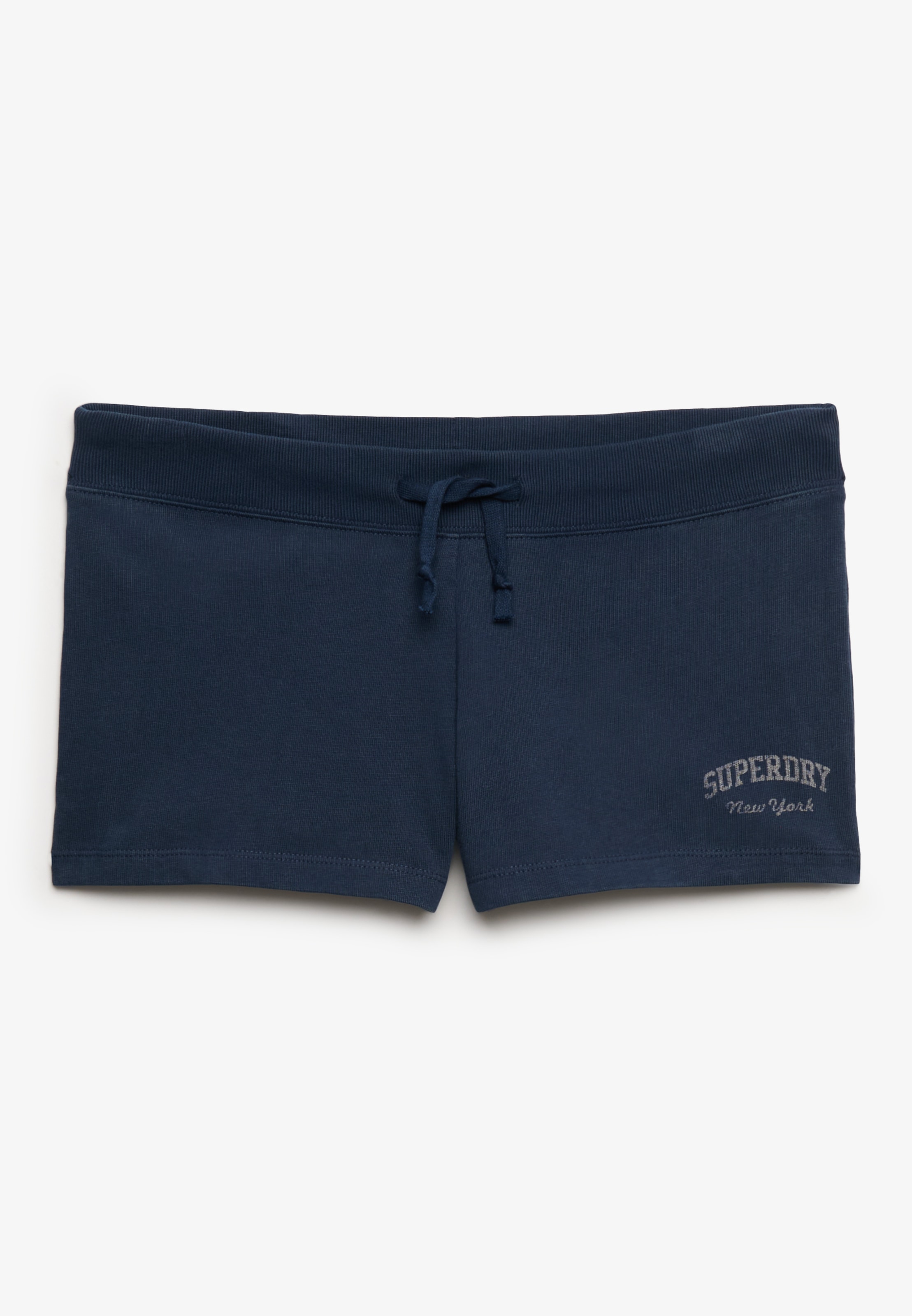 Superdry Shorts »ATH ESS JERSEY SCRIPT SHORT«  mit Baumwolle und Jersey, Slim Fit, melierte Optik