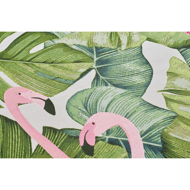 HANSE Home Outdoorteppich »Tropical Flamingo«, rechteckig, In-& Outdoor,  Teppich, Wetterfest, Balkon, Garten, Wohnzimmer, Floral