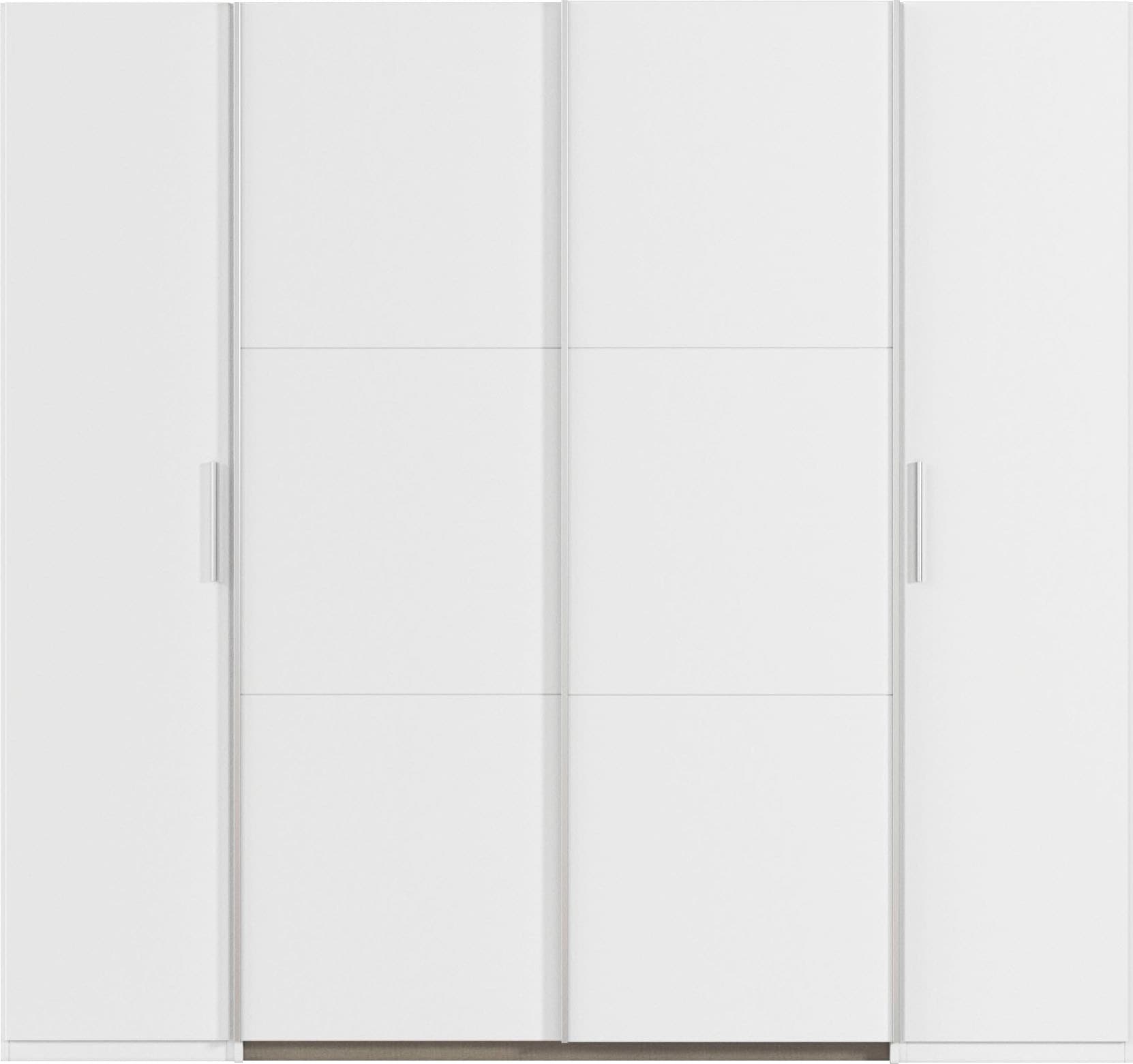 rauch Schwebetürenschrank »Kleiderschrank Drehtürenschrank Schrank Garderobe KRONACH TOPSELLER«, mit Dreh- und Schwebetüren und vielen Einlegeböden MADE IN GERMANY