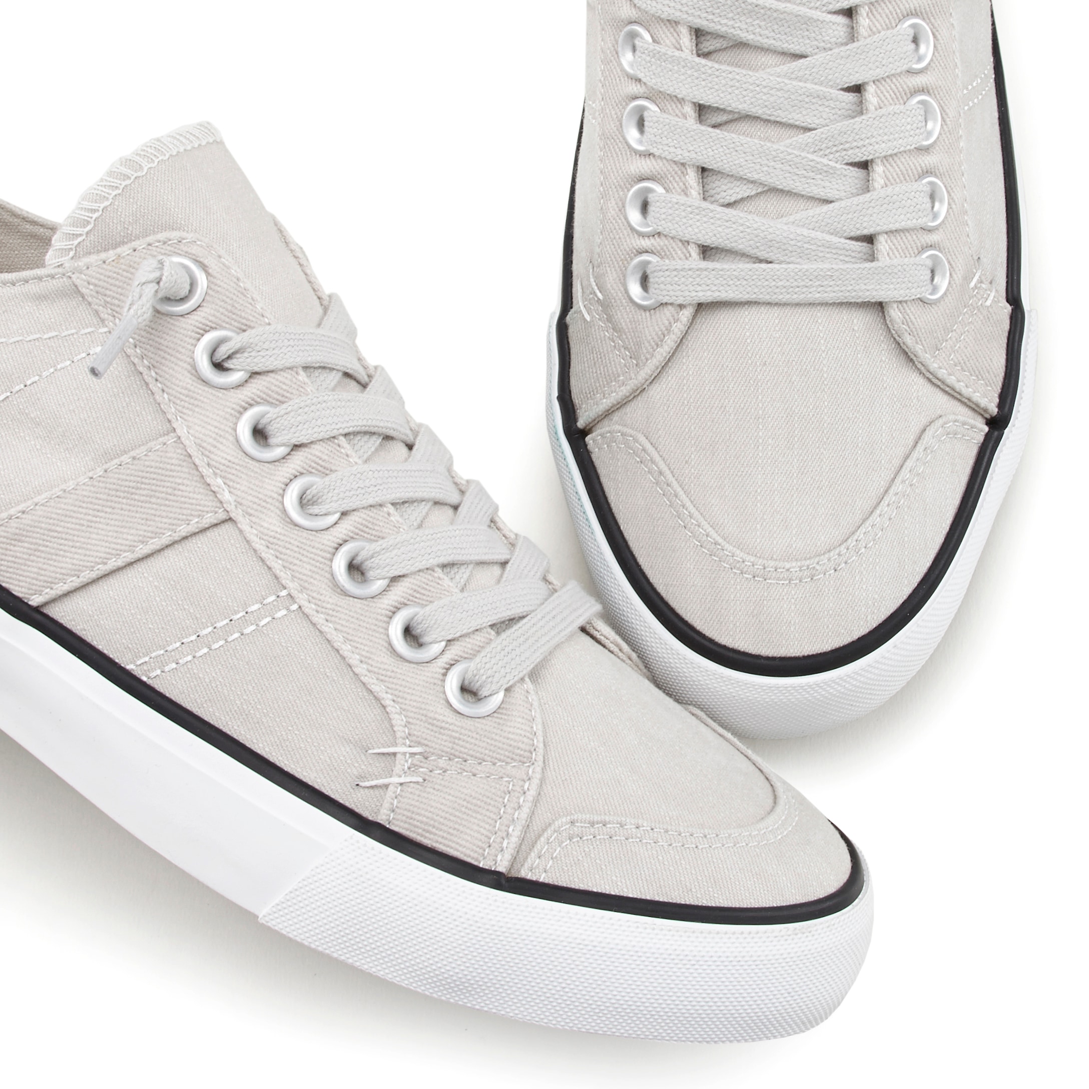 AUTHENTIC LE JOGGER Sneaker »Schnürhalbschuh«, Schnürschuh, Halbschuhe, Freizeitschuhe, Slipper aus Canvas VEGAN