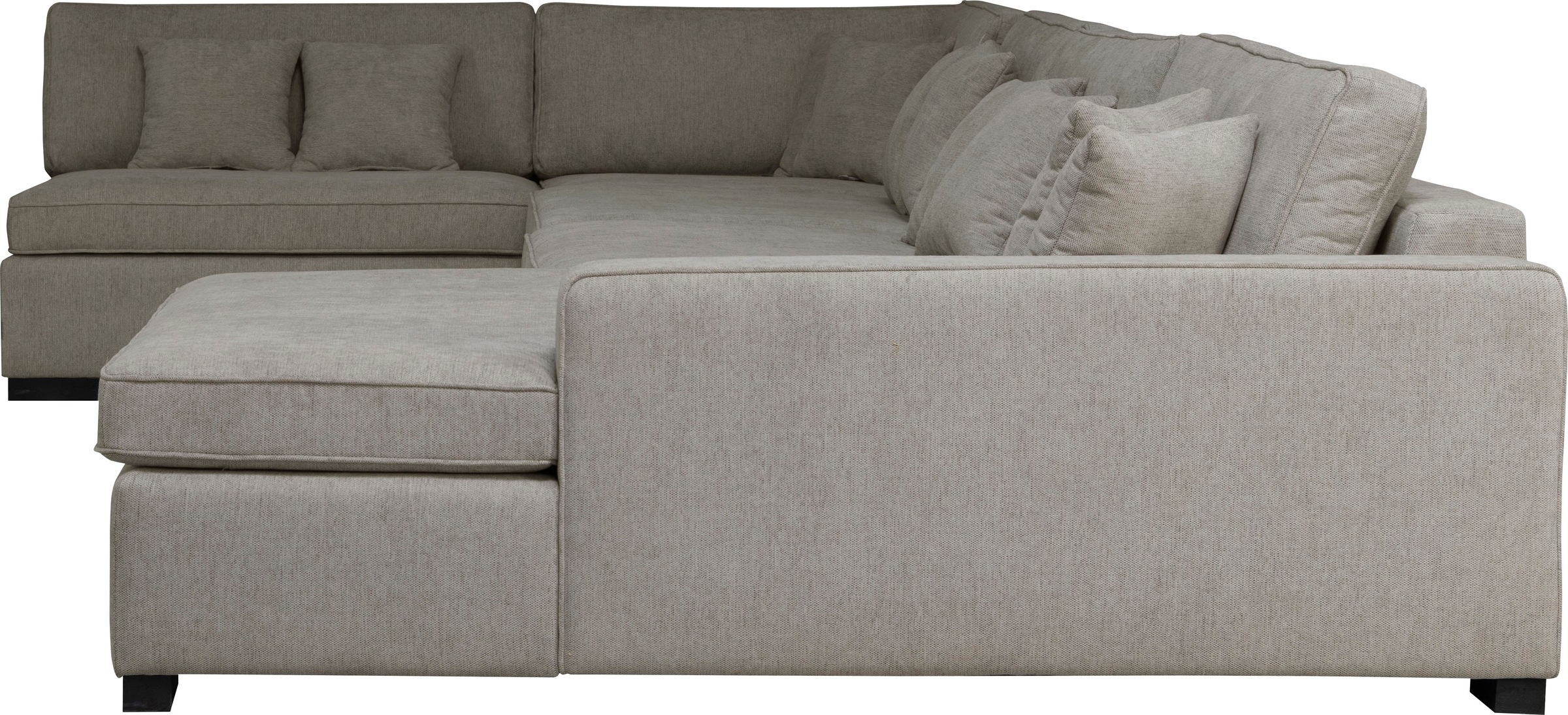 Home affaire Wohnlandschaft »Skara XXL U-Form« Lounge-Sofa XXL mit Federkern-Polsterung, in vielen Bezugsvarianten