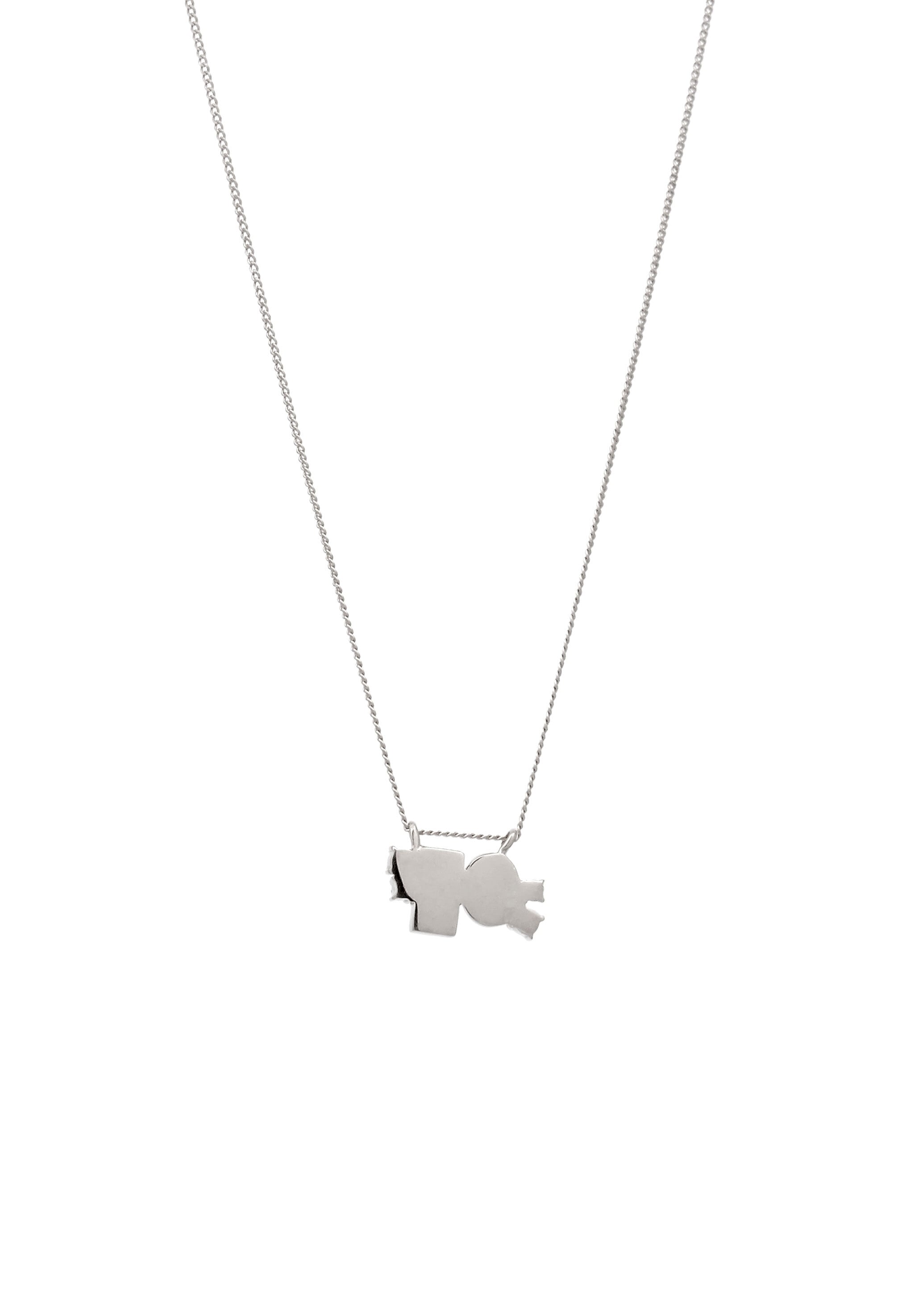 Elli Silberkette »Halskette Pink Blau 925 Sterling Silber, mit Kristallen von Swarovski®«