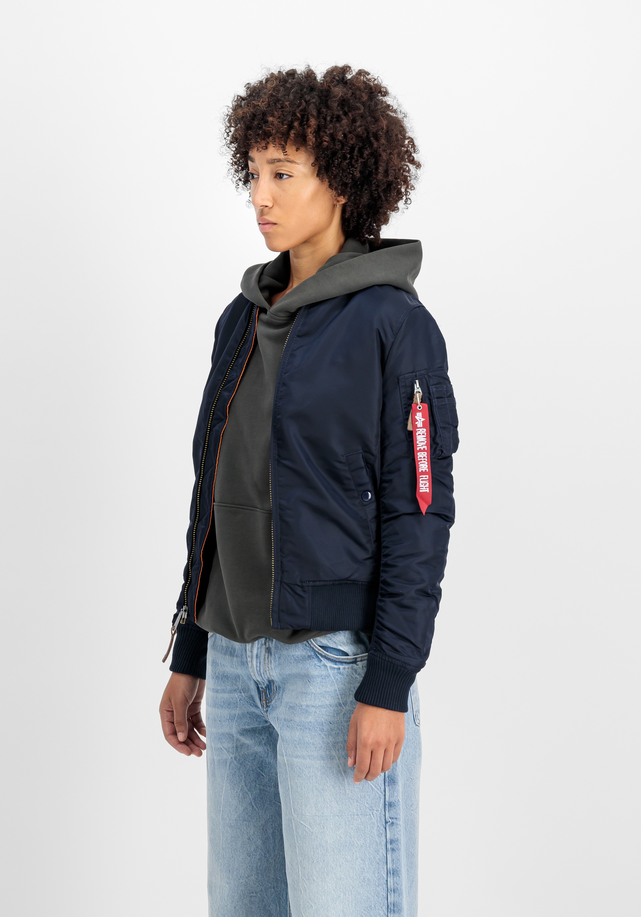 Alpha Industries Bomberjacke »Alpha Industries Women - Bomber Jackets MA-1 VF Vintage Fit 59 W«