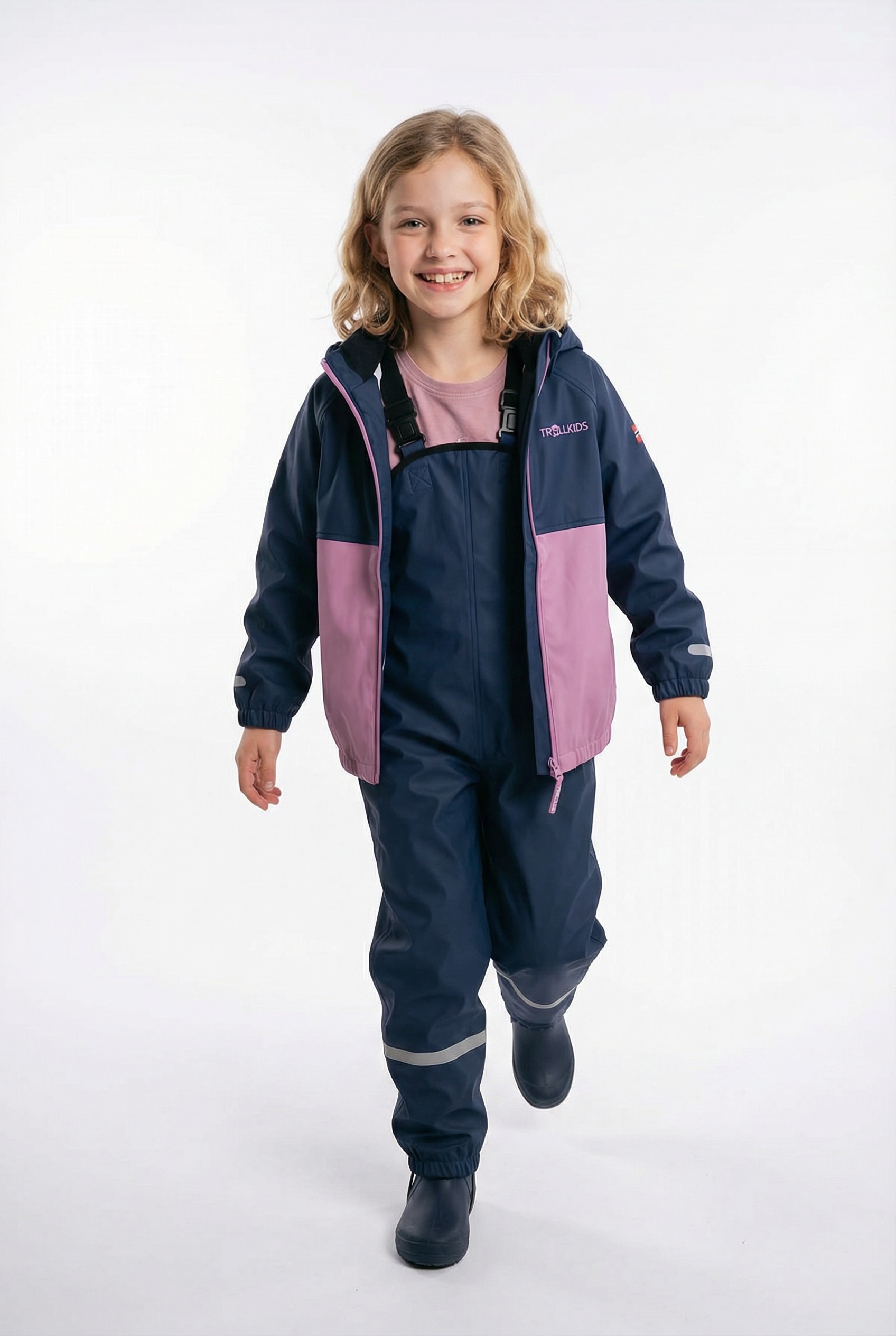 TROLLKIDS Regen- und Matschhose »KIDS ODDA RAIN SET XT«  für Kinder und Jugendliche, sportlicher Stil