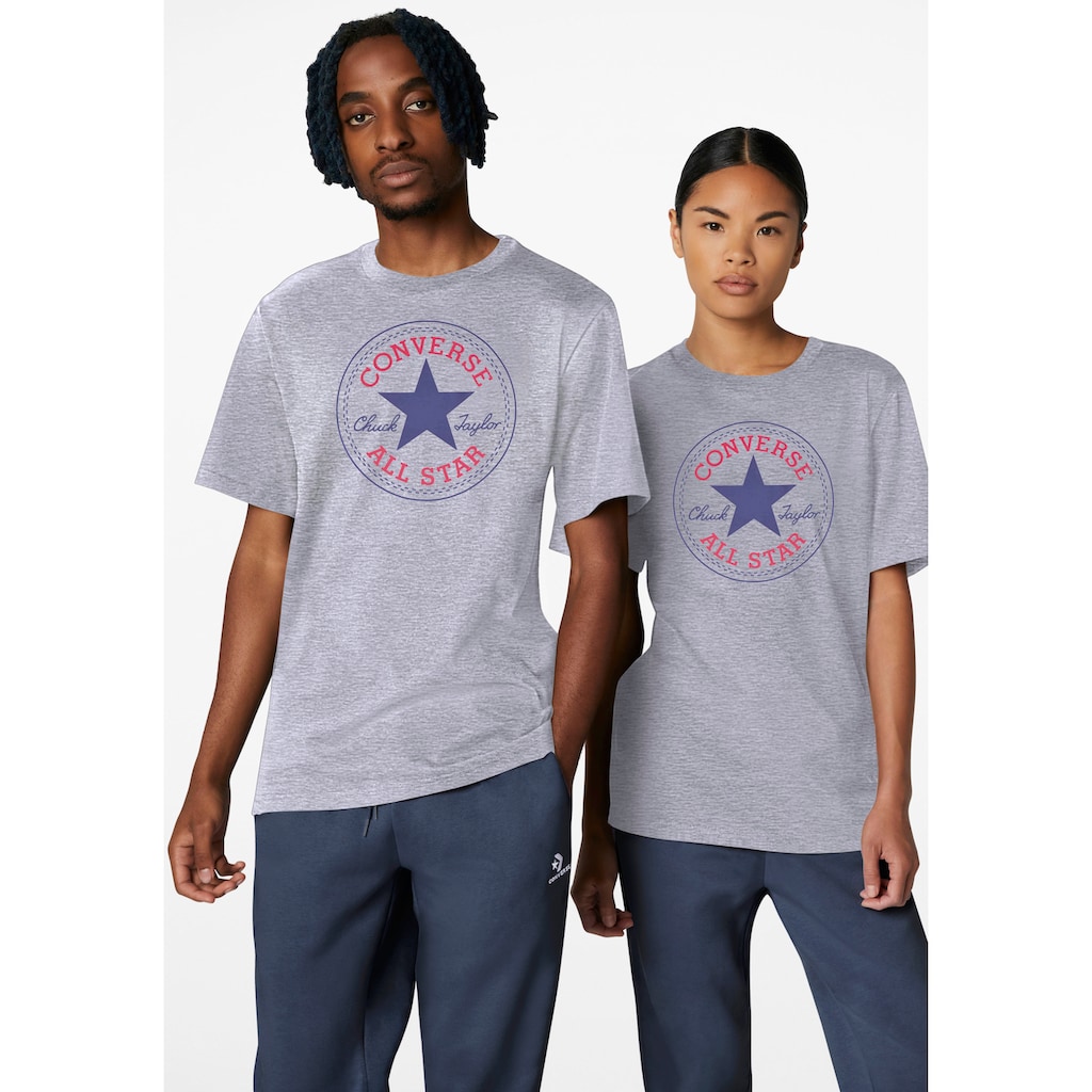 Converse T-Shirt »UNISEX CONVERSE GO-TO ALL STAR PATCH LOGO STANDARD FIT T-SHIRT«