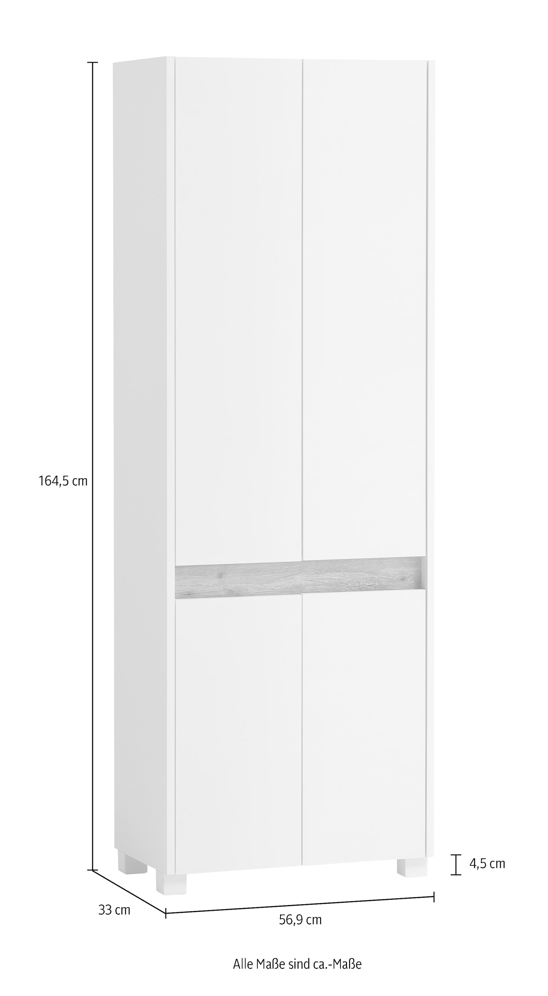 Schildmeyer Schuhschrank »Cosmo in verschiedenen Farben«, Breite 57 cm