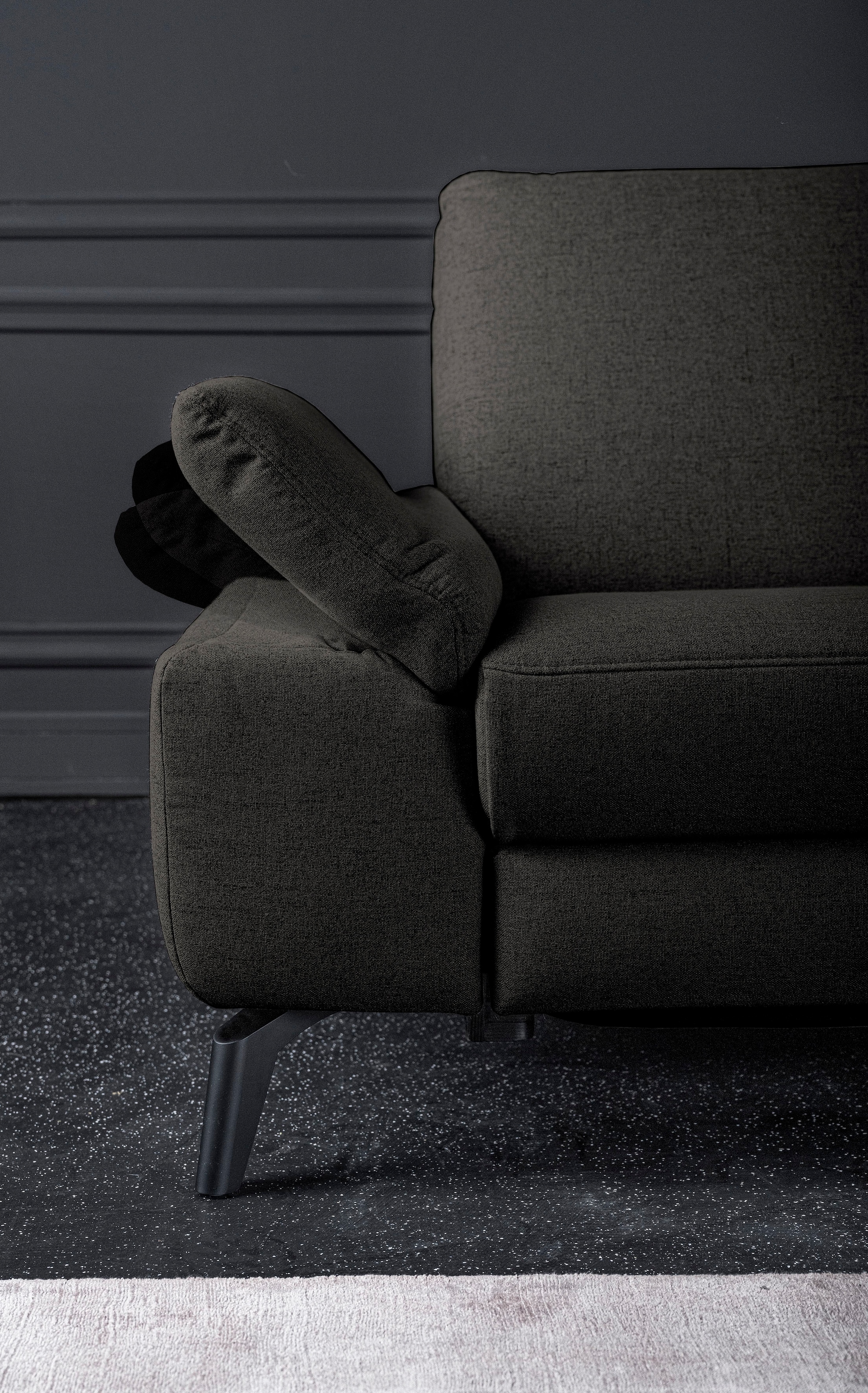 alina Ecksofa, inkl. Kopfstützen, wahlweise mit Relaxfunktion, Breite: 267 cm