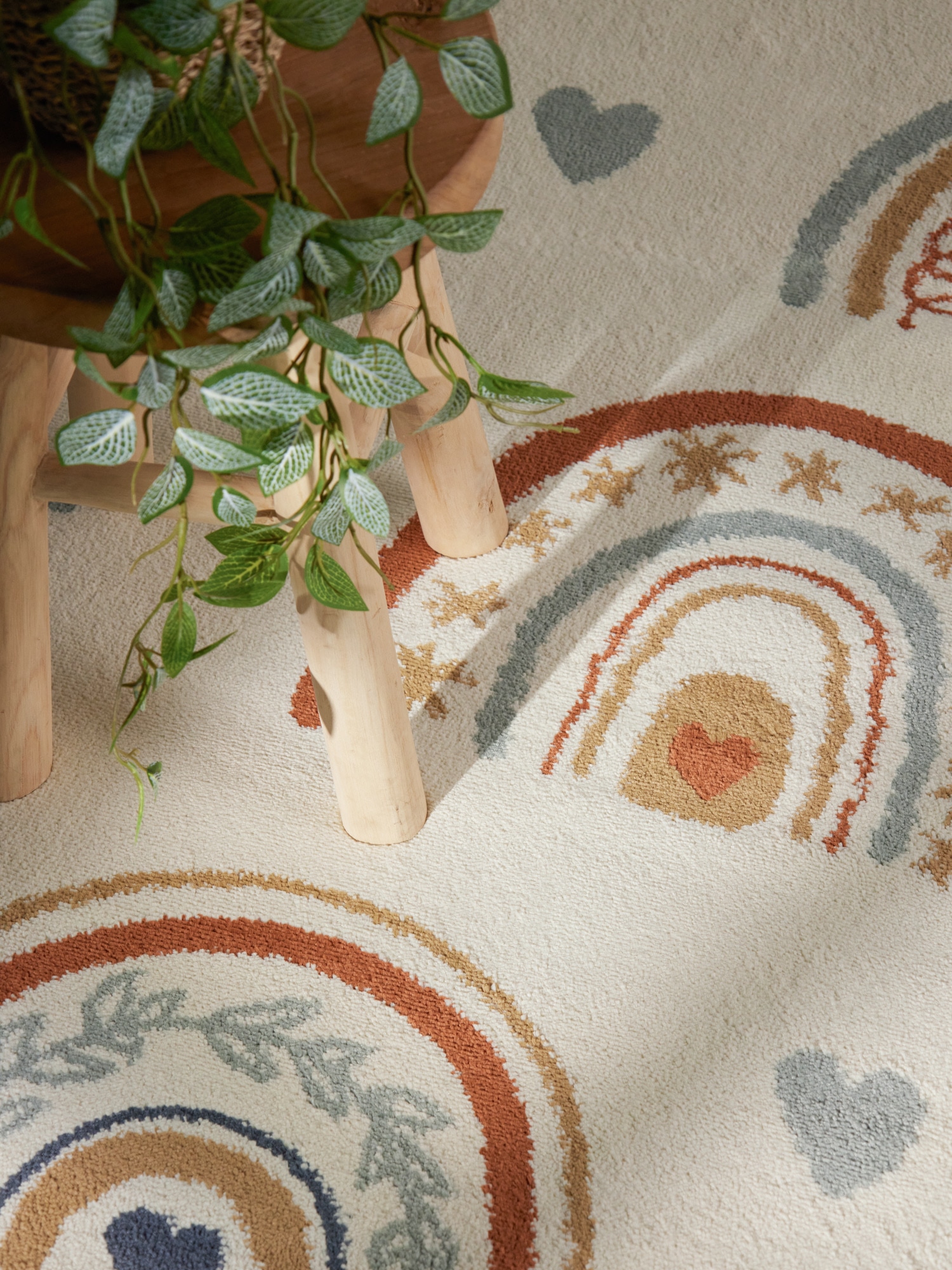 HANSE Home Kinderteppich »Bowie« rechteckig 10 mm Höhe Pflegeleicht, Weich, Kinderzimmer, Spielteppich, Spielunterlage