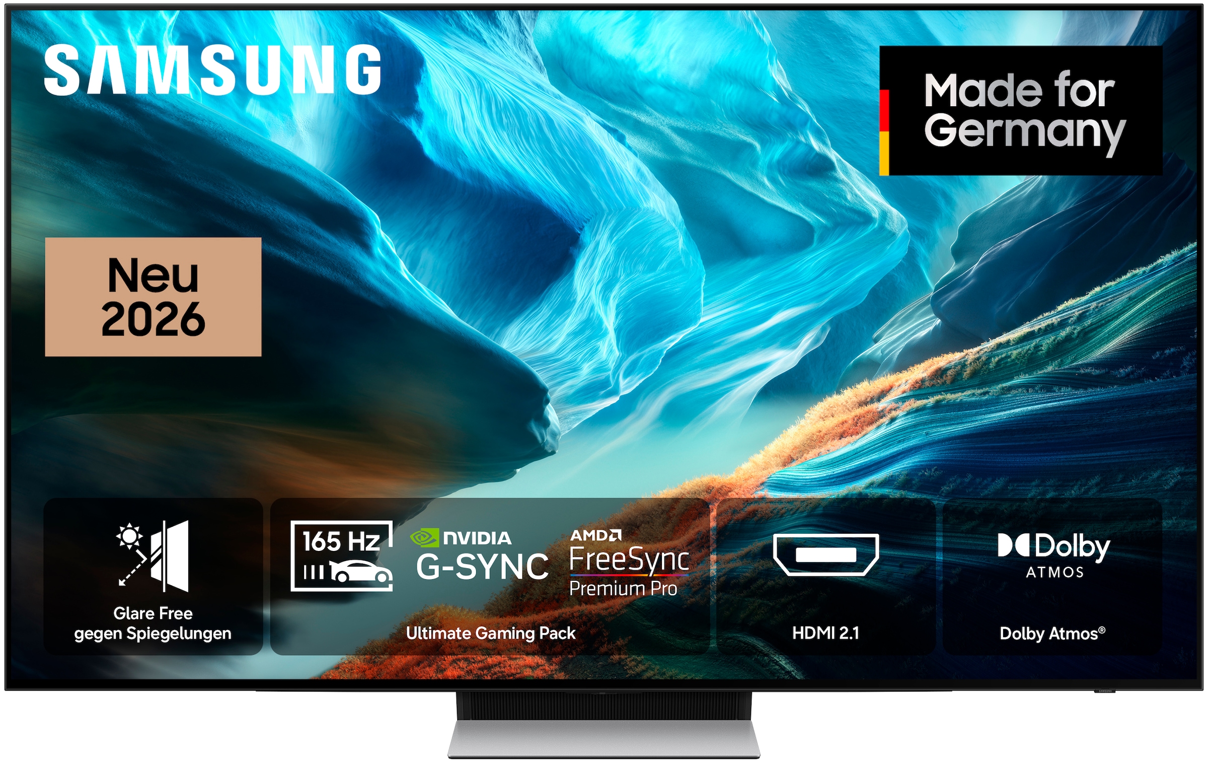 Samsung OLED-Fernseher »GQ48S90HAE« 120 cm/48 ″ Smart-TV Antireflexion mit Glare Free, OLED HDR+, Gaming mit 165Hz, HDMI 2.1