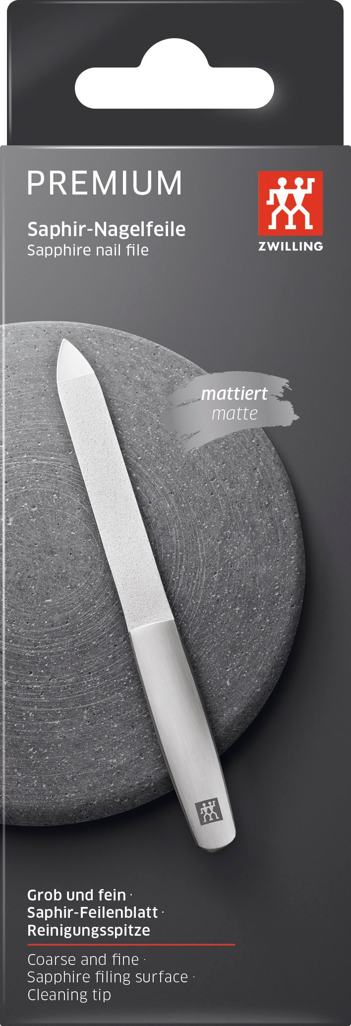 Zwilling Saphir-Nagelfeile, 130 mm, bei Maniküre, online Nagelpflege UNIVERSAL