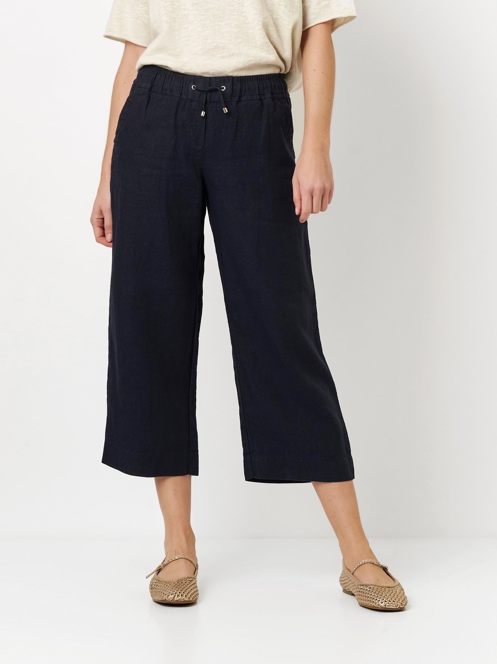 TONI Culotte »Pia«  Sommerhose aus sommerlicher Leinenqualität