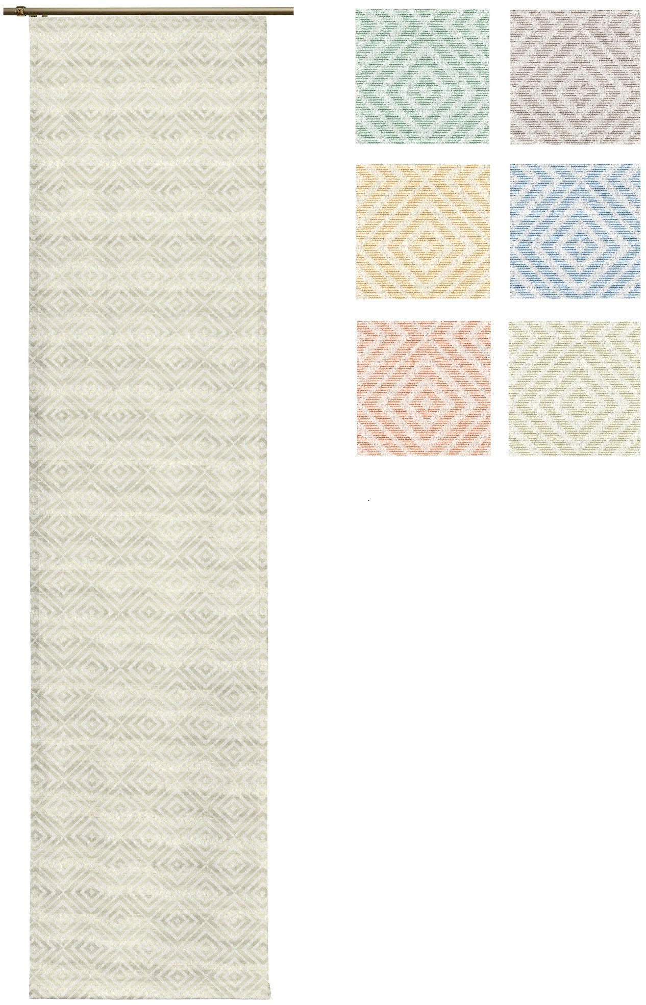 Wirth Schiebegardine »Telfort« Paneelwagen 1 Stk. tlg.