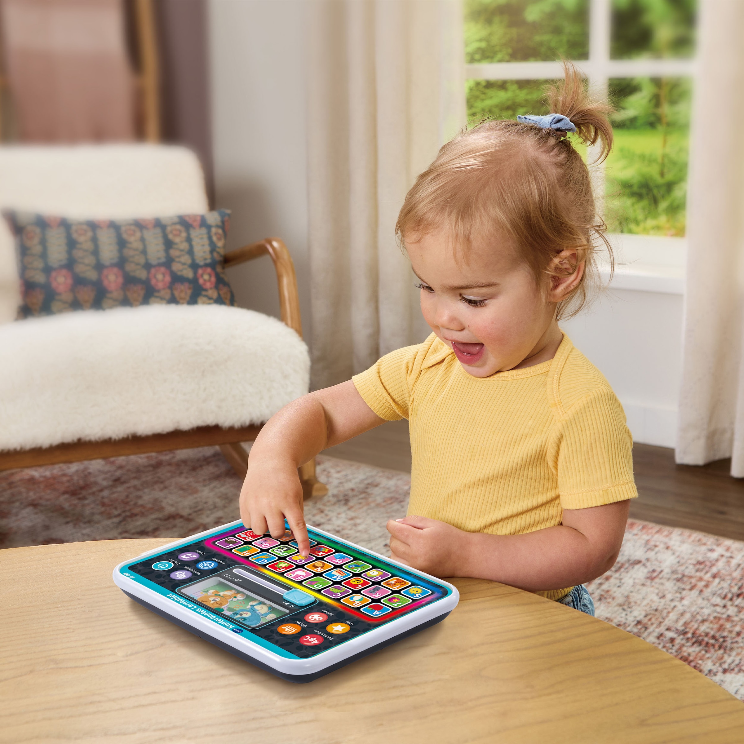Vtech® Lerntablet »Vtech Baby, Kunterbuntes Lerntablet« mit leuchtender Tastatur