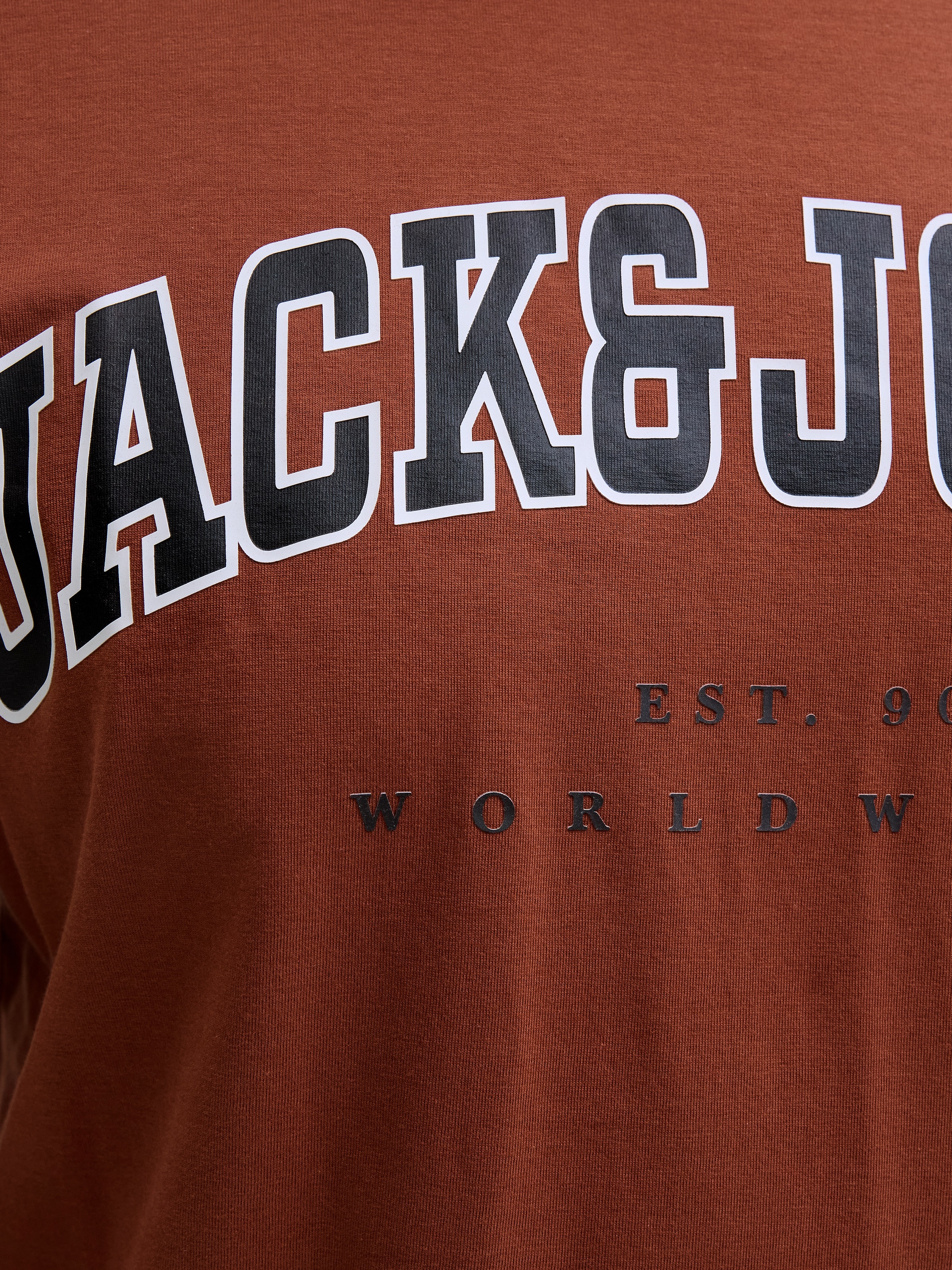 Jack & Jones PlusSize T-Shirt »JJECALEB VARSITY TEE SS O-NECK NOOS PLS«