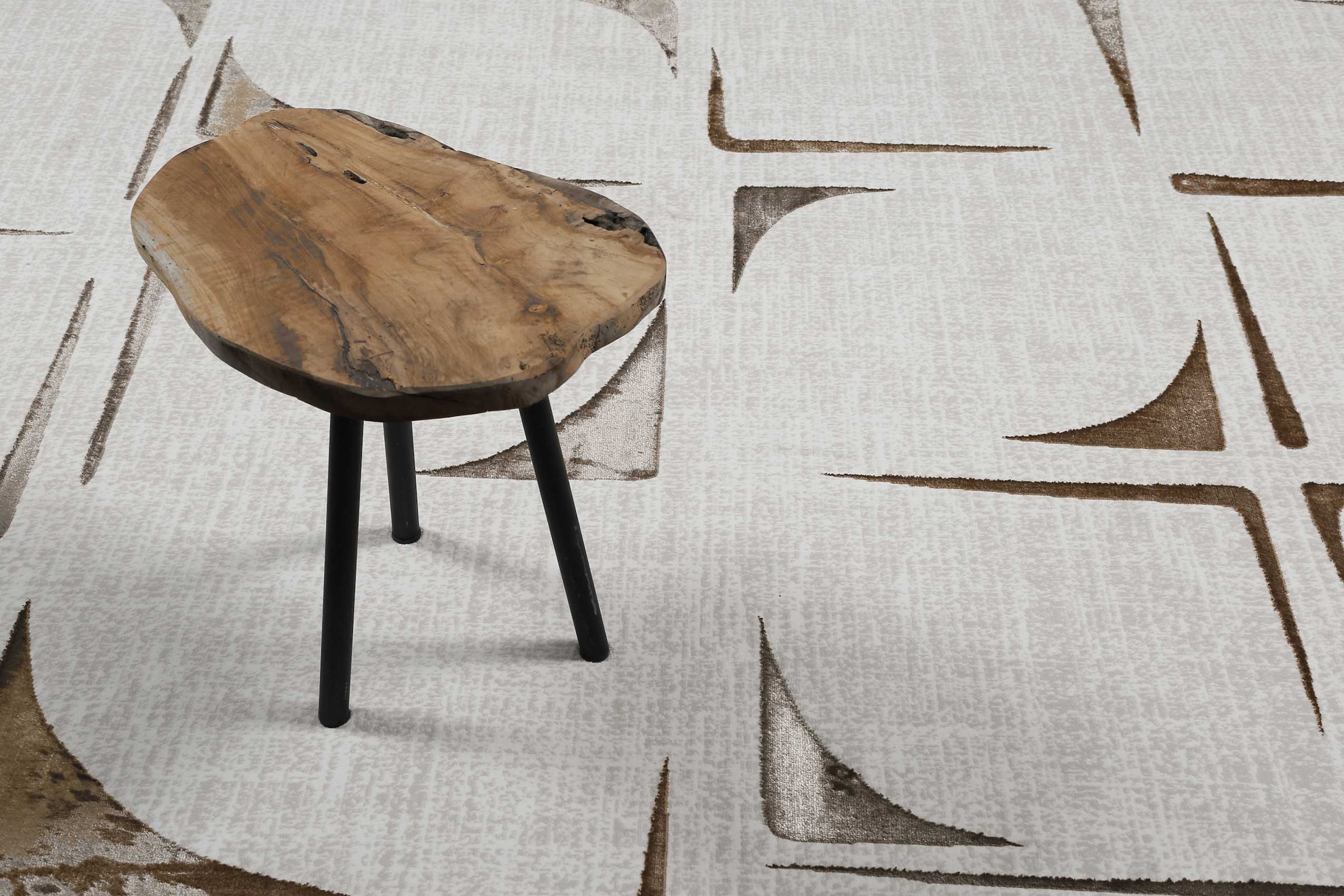 Esprit Teppich »Nelle« quadratisch 8 mm Höhe Kurzflorteppich, gewebt, geometrisch, modern, Wohnzimmer, abstrakt