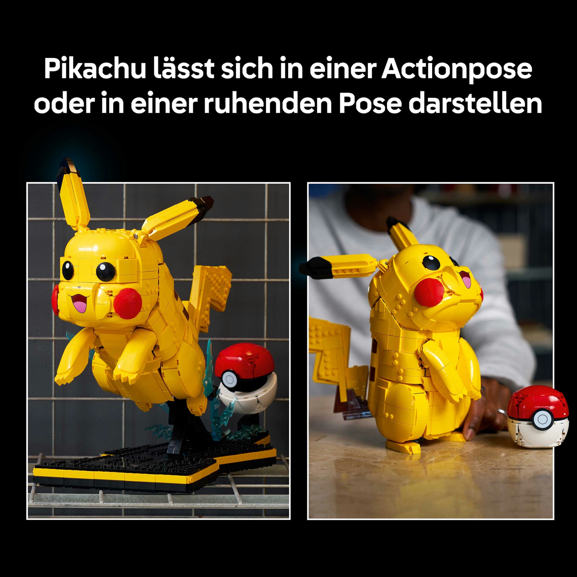 LEGO® Konstruktionsspielsteine »Pikachu und Pokéball (72152), LEGO Pokémon«