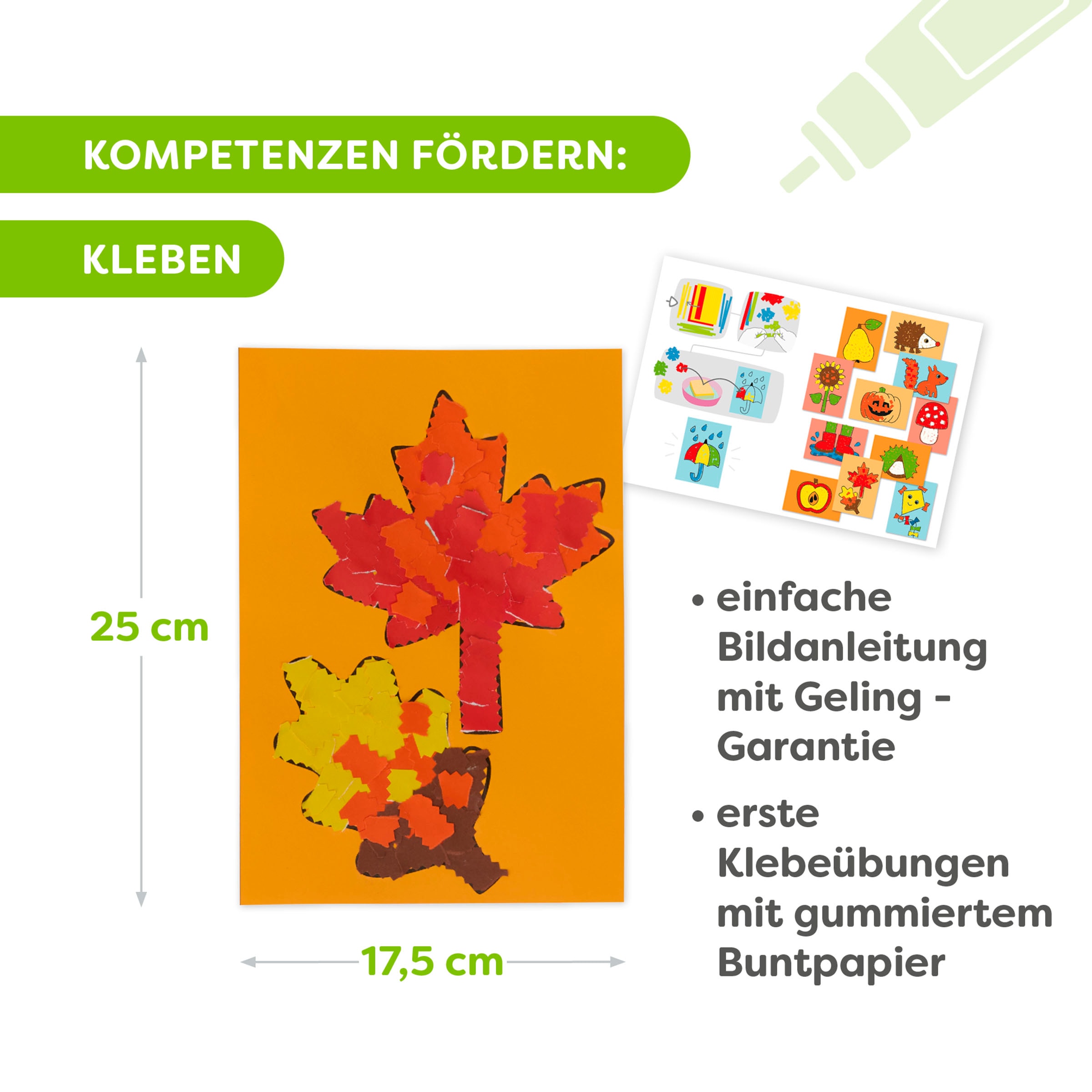 Haba Kreativset »2er Bastelsets Erstes Basteln Herbst«