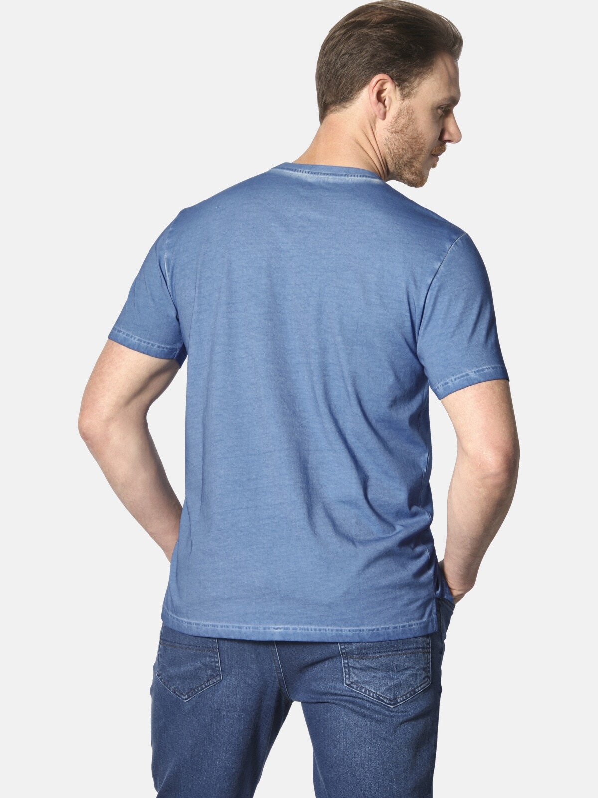 Jan Vanderstorm T-Shirt »T-Shirt ANDJORN«, (1 tlg.), mit nordischen Aufdruck
