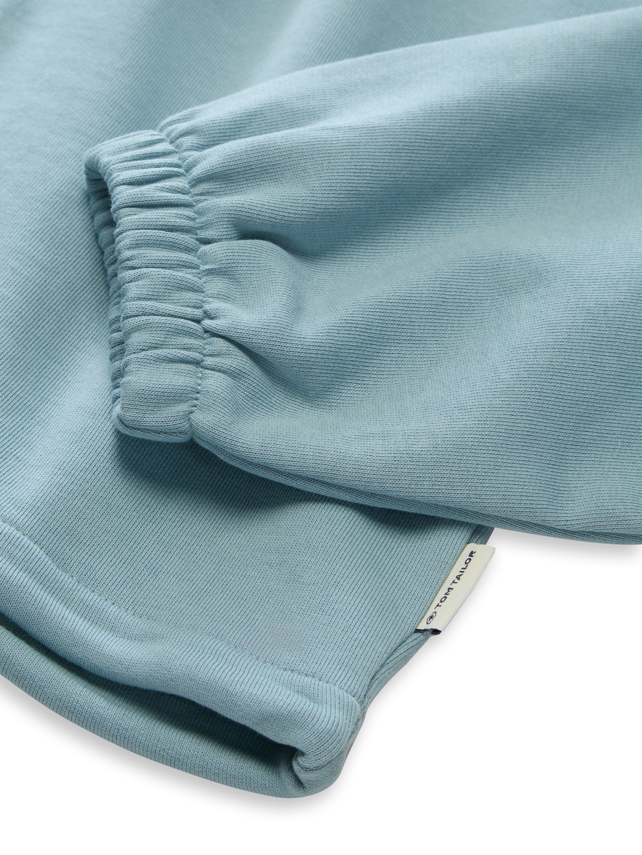 TOM TAILOR Sweatjacke »Full Zip« mit Kordelzug in kurzer Form