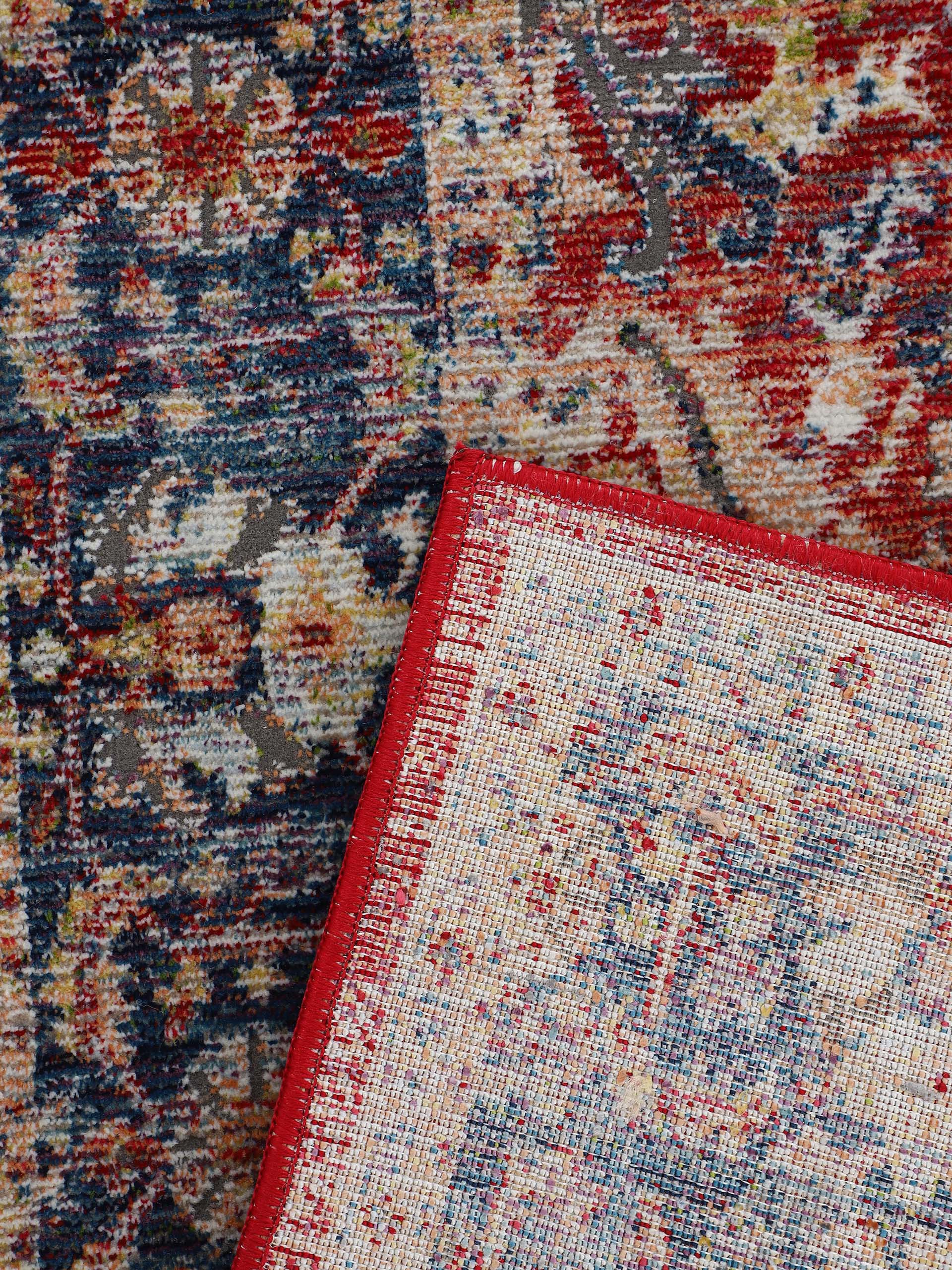 carpetfine Teppich »Vintage Marin«, rechteckig, 8 mm Höhe, Orient Vintage Look