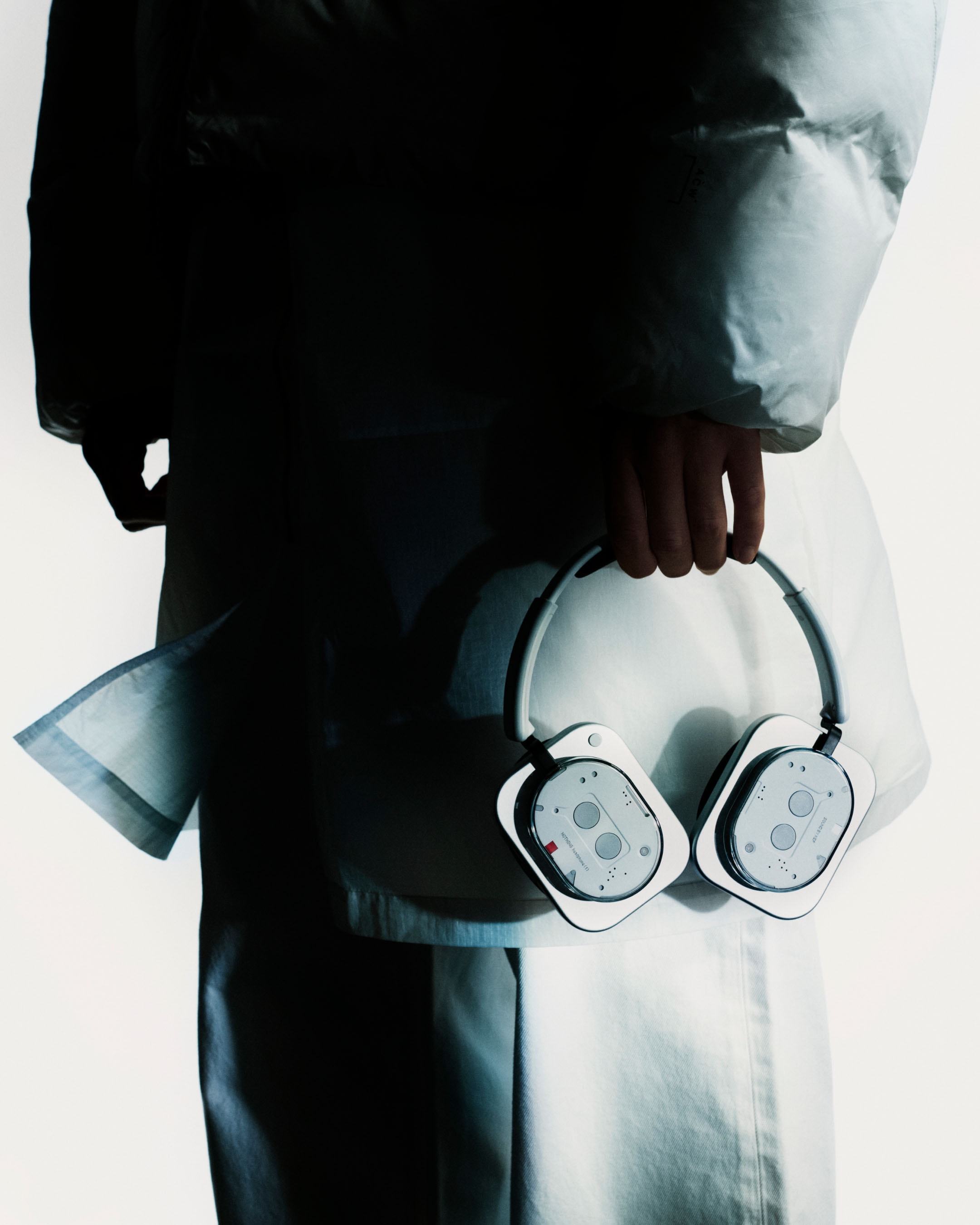 NOTHING Kopfhörer »Headphone (1)«, Bluetooth, Active Noise Cancelling (ANC)-Hi-Res-Transparenzmodus-On-Ear-Erkennung