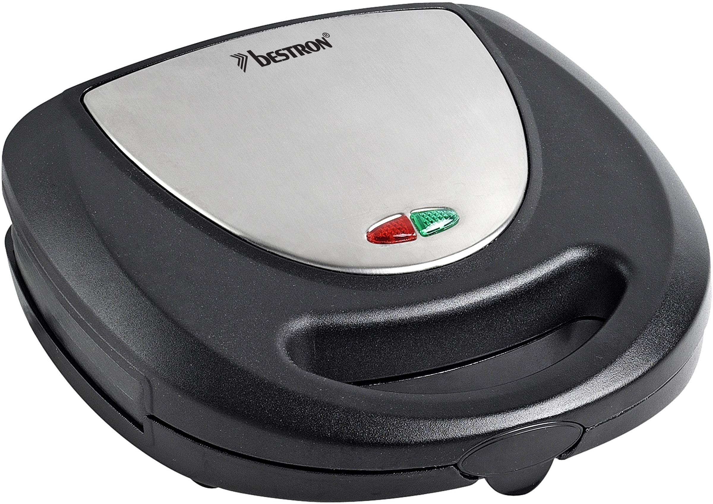 bestron Kontaktgrill »ASM8010  3-in-1 Gerät, Sandwichmaker, Waffeleisen«, 760 W, antihaftbeschichtet, Schwarz