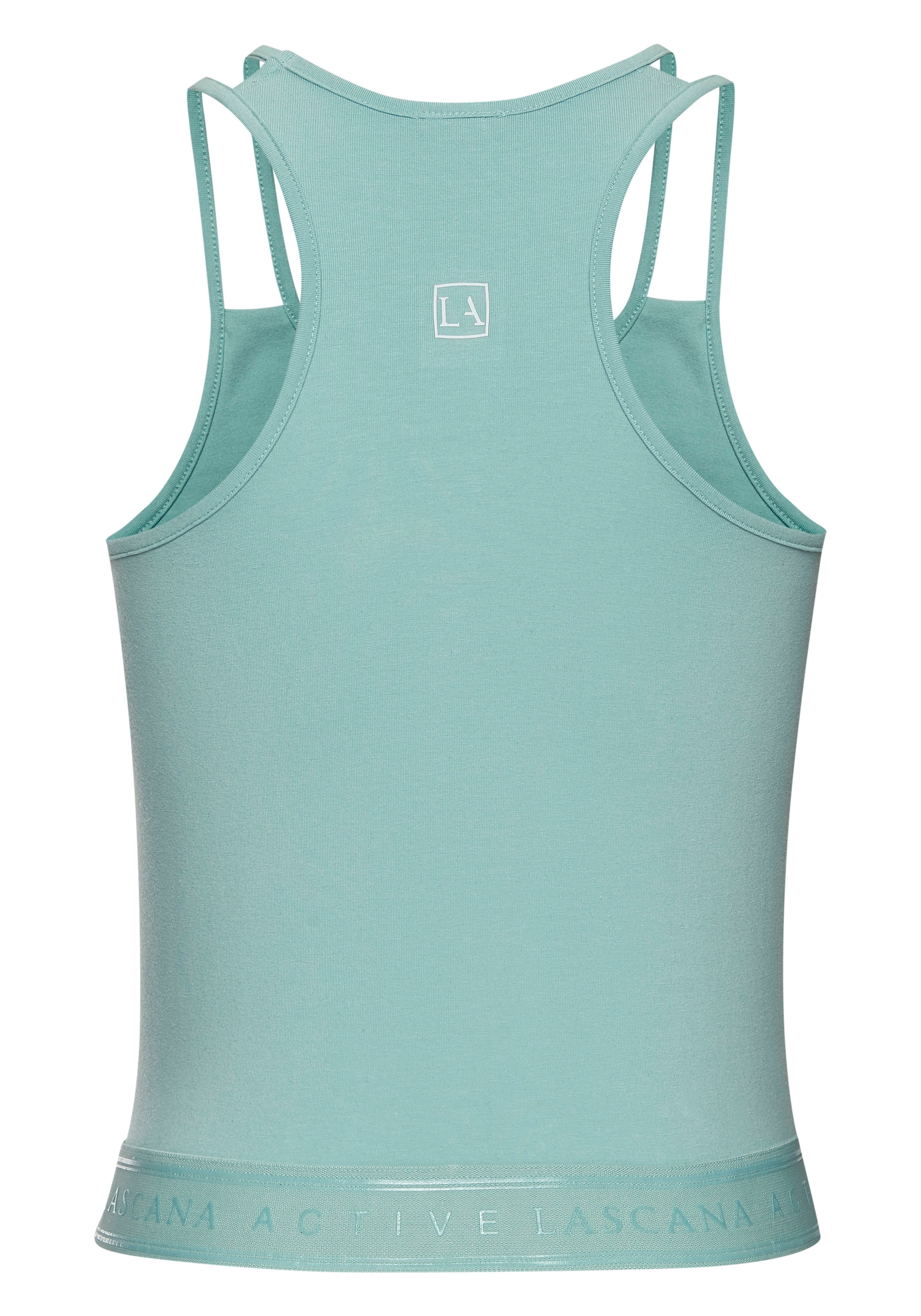 LASCANA ACTIVE Crop-Top, mit Teilungsnaht