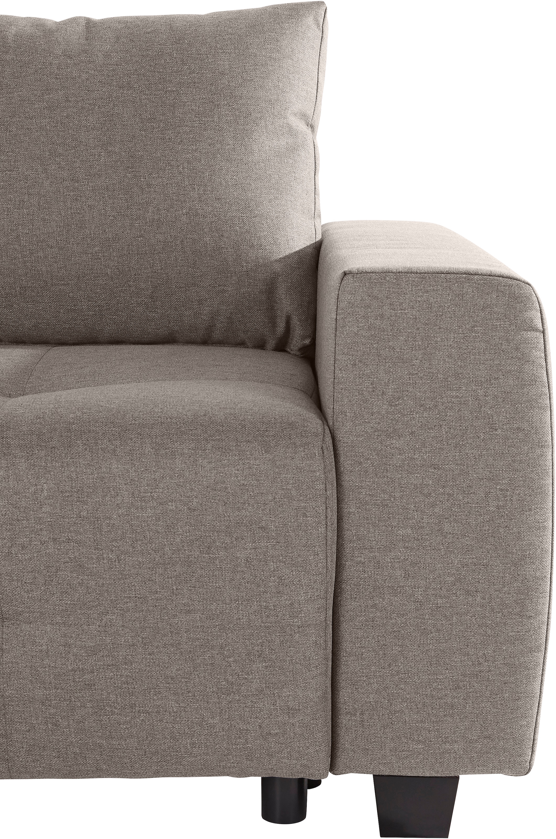 COLLECTION AB Schlafsofa »Bella«, mit Bettfunktion und Bettkasten, inkl. loser Rücken- und Zierkissen