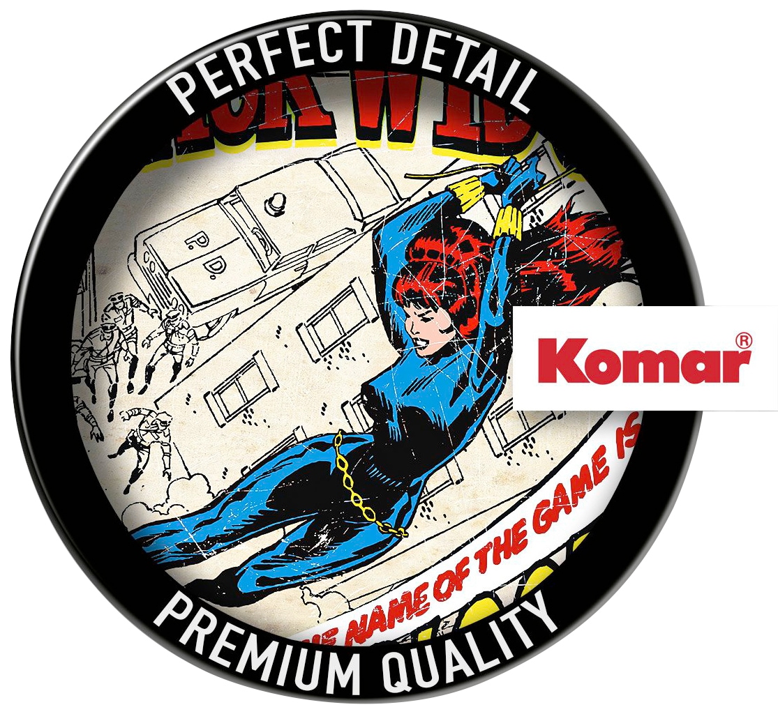 Komar (Breite selbstklebendes Wandtattoo Comic x St.), | »Black cm online Widow Classic«, 3 kaufen (1 Höhe), Wandtattoo mit Jahren Garantie 50x70 XXL