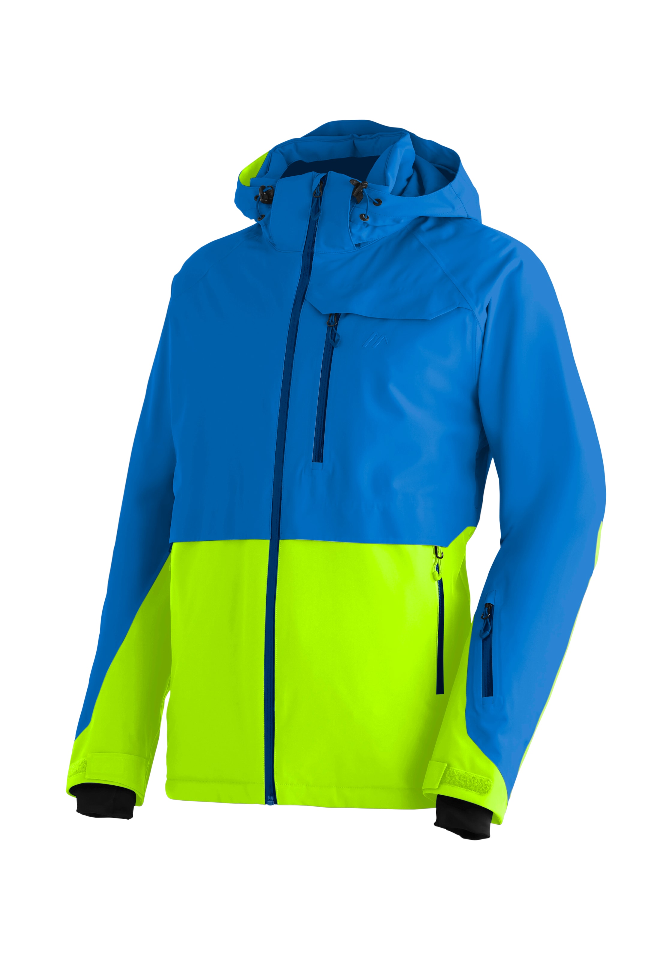 Maier Sports Skijacke »Lipno« Herren Winterjacke wasserdicht, mit RV-Taschen und abnehmbarer Kapuze