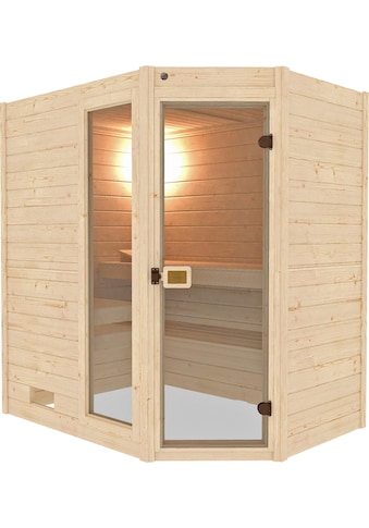 weka Sauna »Valida«, (Set), 5,4 kW-Ofen mit integrierter Steuerung kaufen