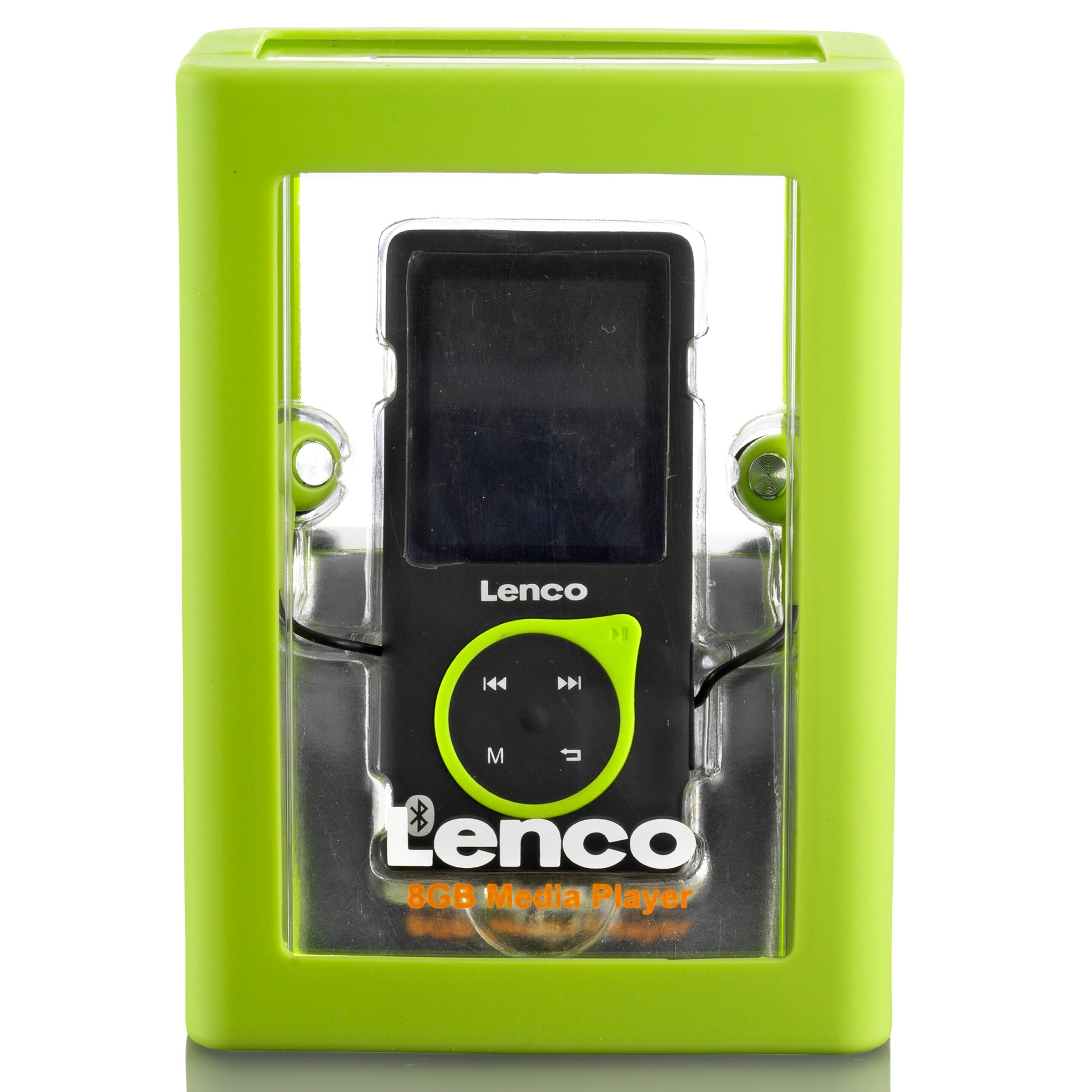 »Xemio-768 bei 8GB-Speicherkarte, Lenco Bluetooth MP3-Player lime«,