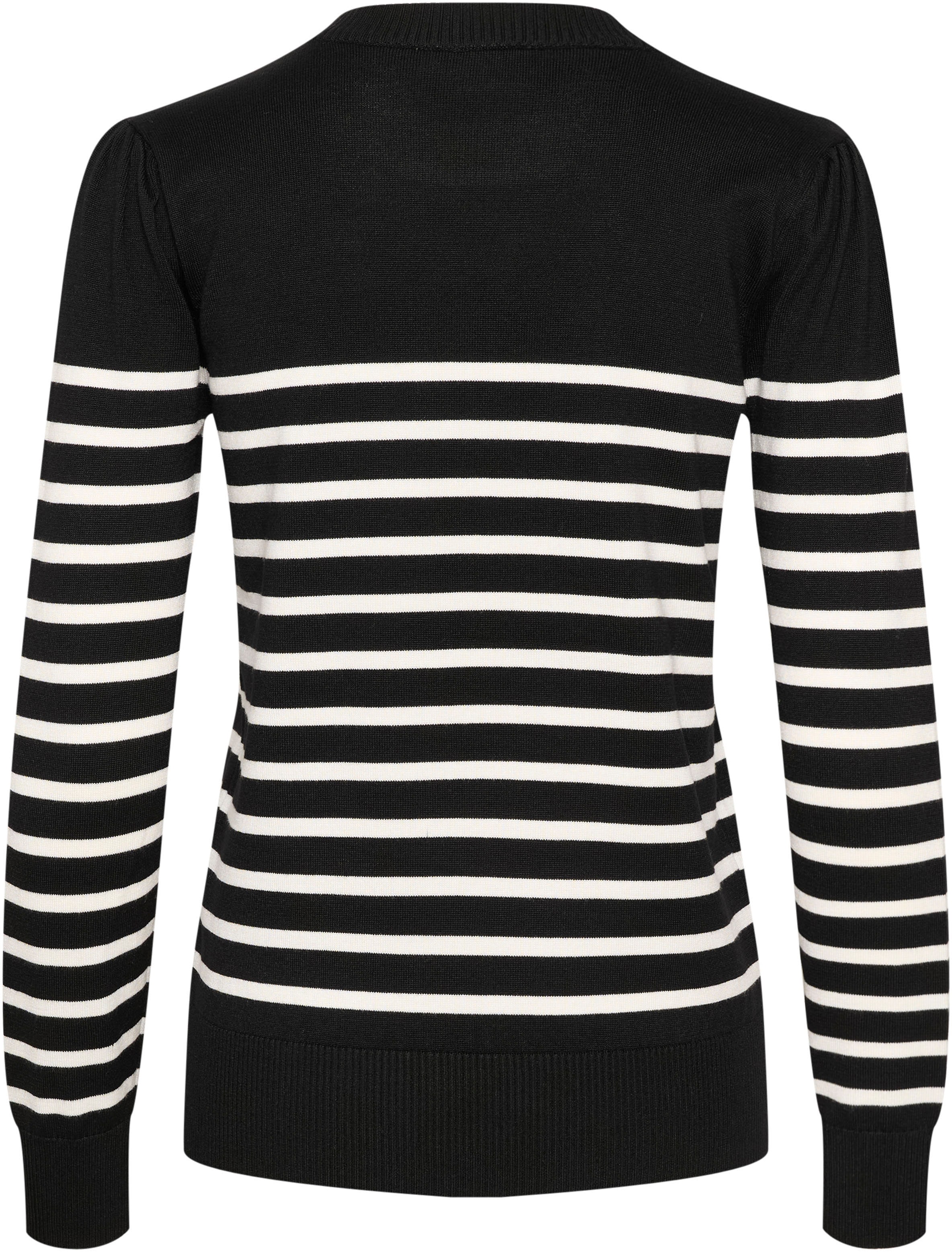 Saint Tropez Strickpullover »MilaSZ LS Striped«