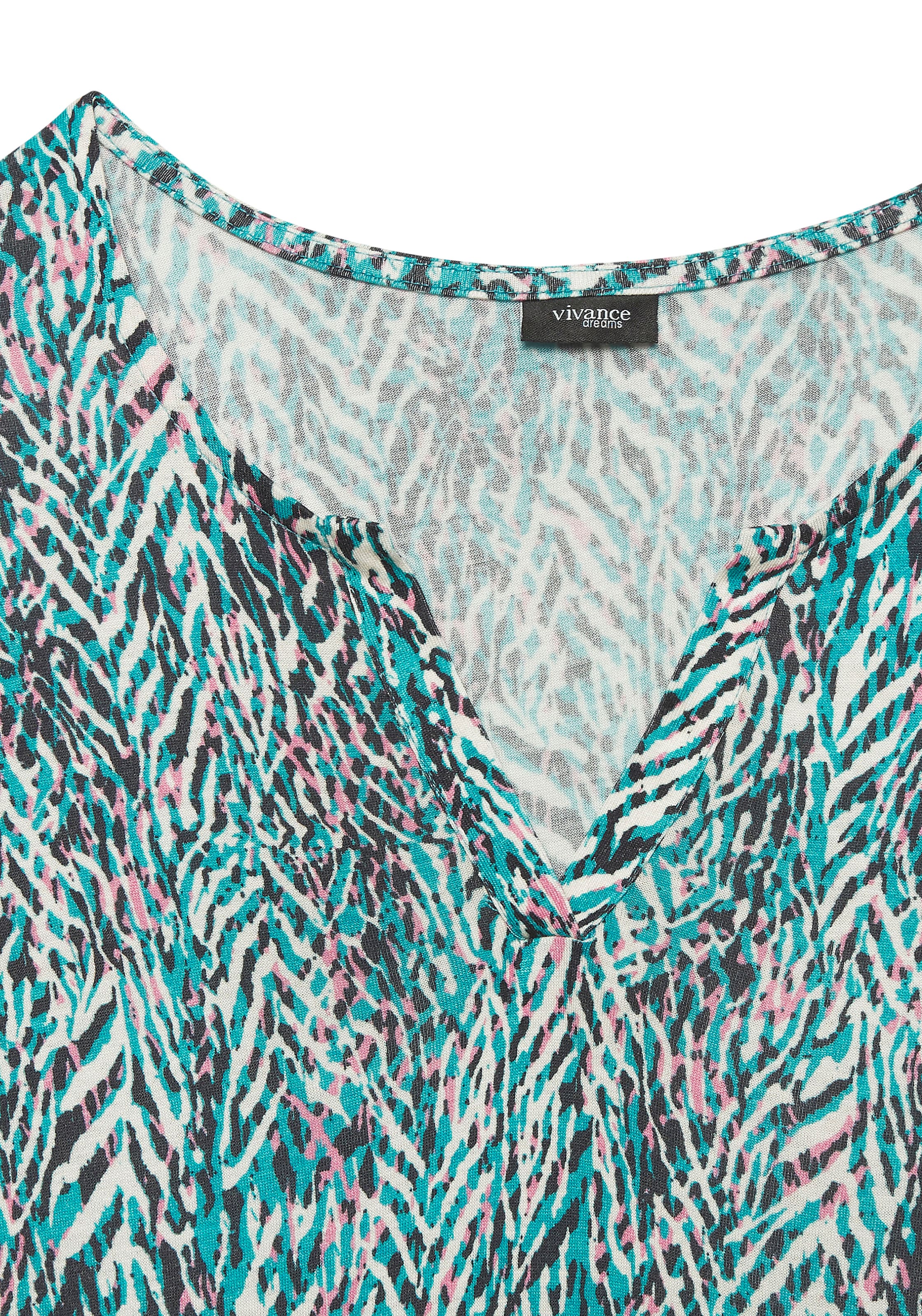 Vivance Maxikleid, mit Alloverdruck