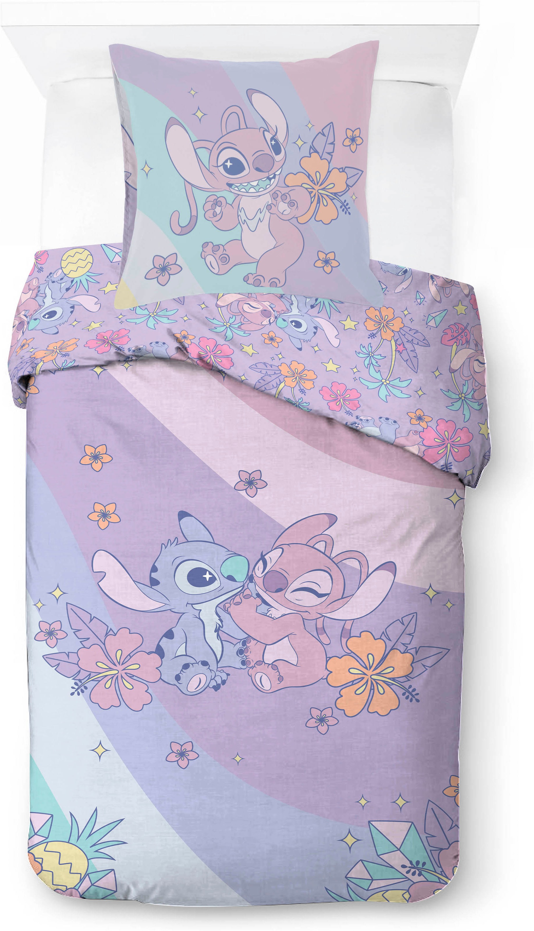 Disney Bettwäsche »Lilo und Stitch Vibing Angel« 2