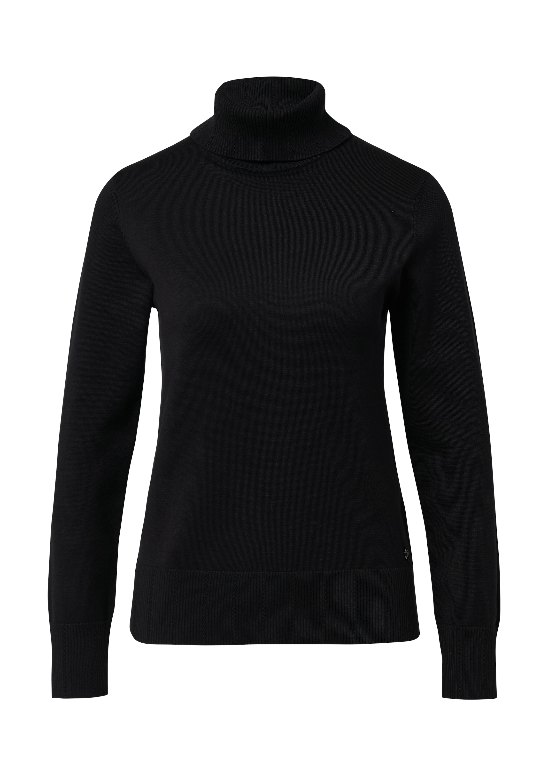s.Oliver BLACK LABEL Strickpullover, mit Rollkragen