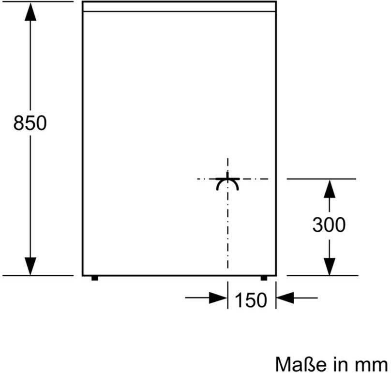 BOSCH Elektro-Standherd 4 »HKR39C220«, mit 2-fach-Teleskopauszug, ecoClean Direct