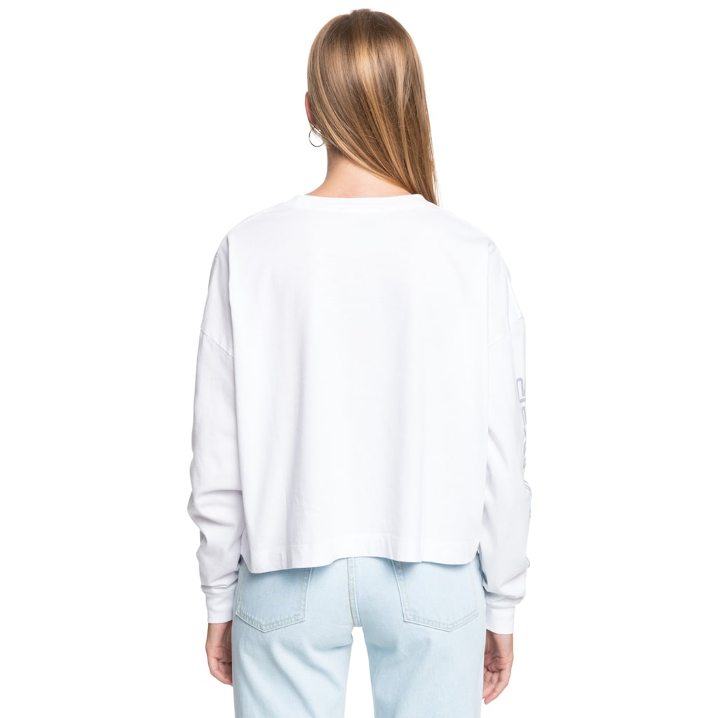 Quiksilver Langarmshirt »Quiksilver Womens Oversized Crop«