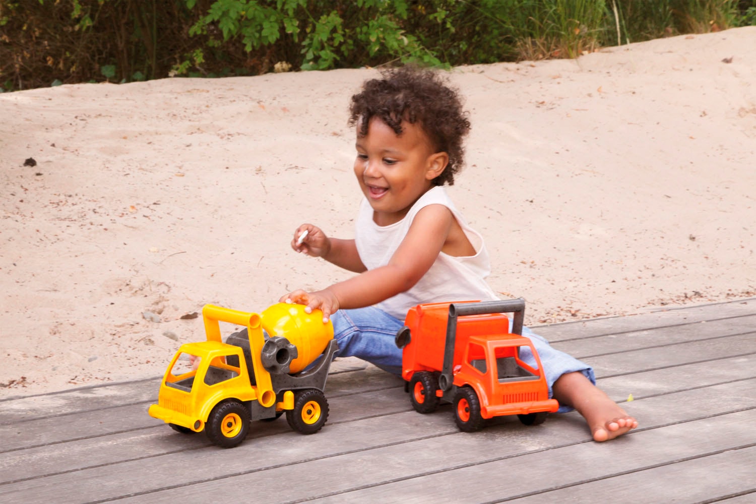 Lena® Spielzeug-Betonmischer »EcoActives«, Made in Europe