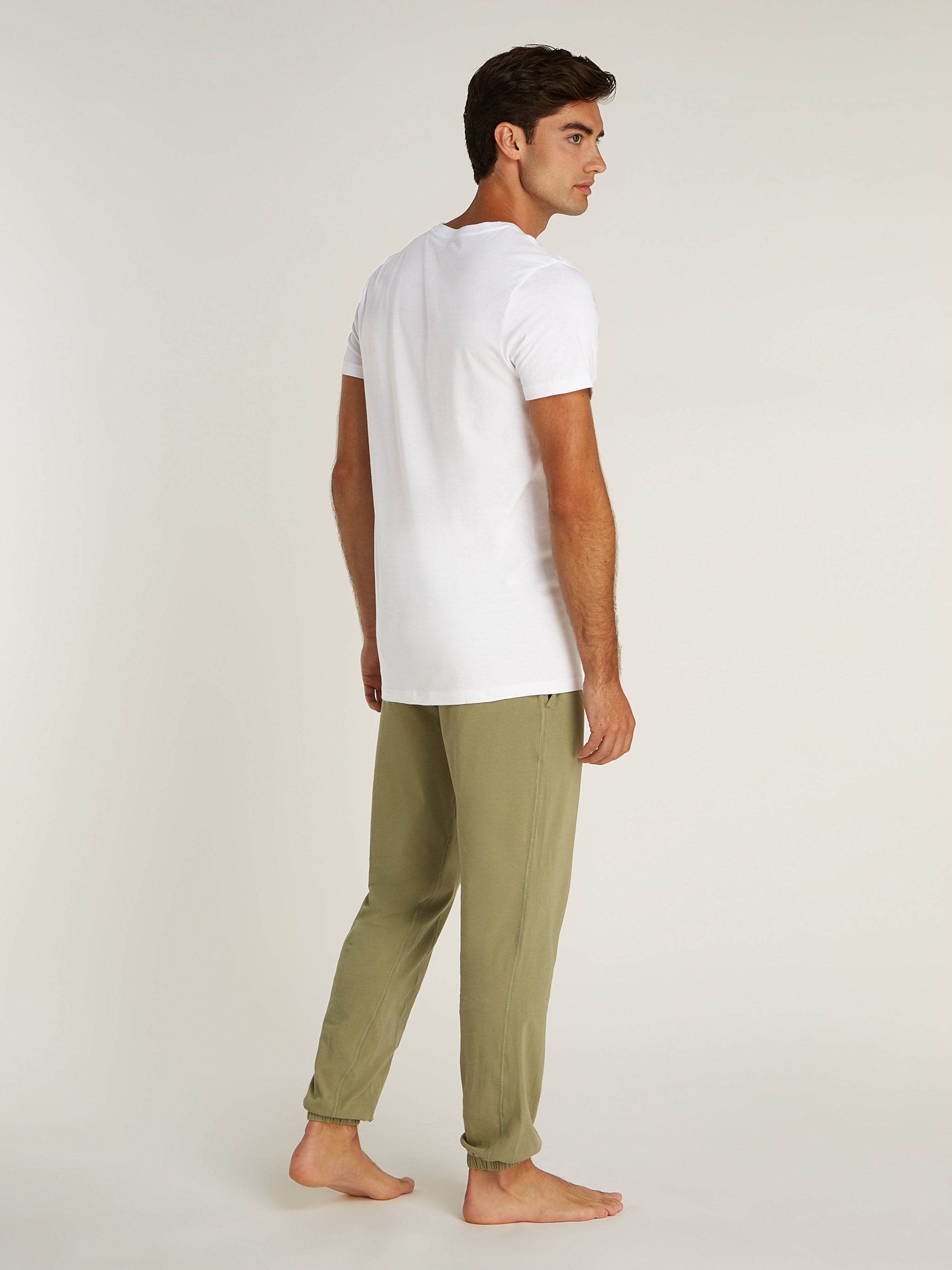 Calvin Klein Underwear T-Shirt »S/S CREW NECK 3PK«, (Packung, 3 tlg., 3er-Pack), mit Logostickerei