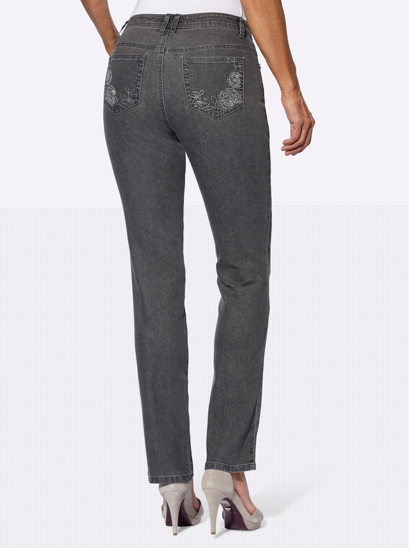 Lady Bequeme Jeans, (1 tlg.)
