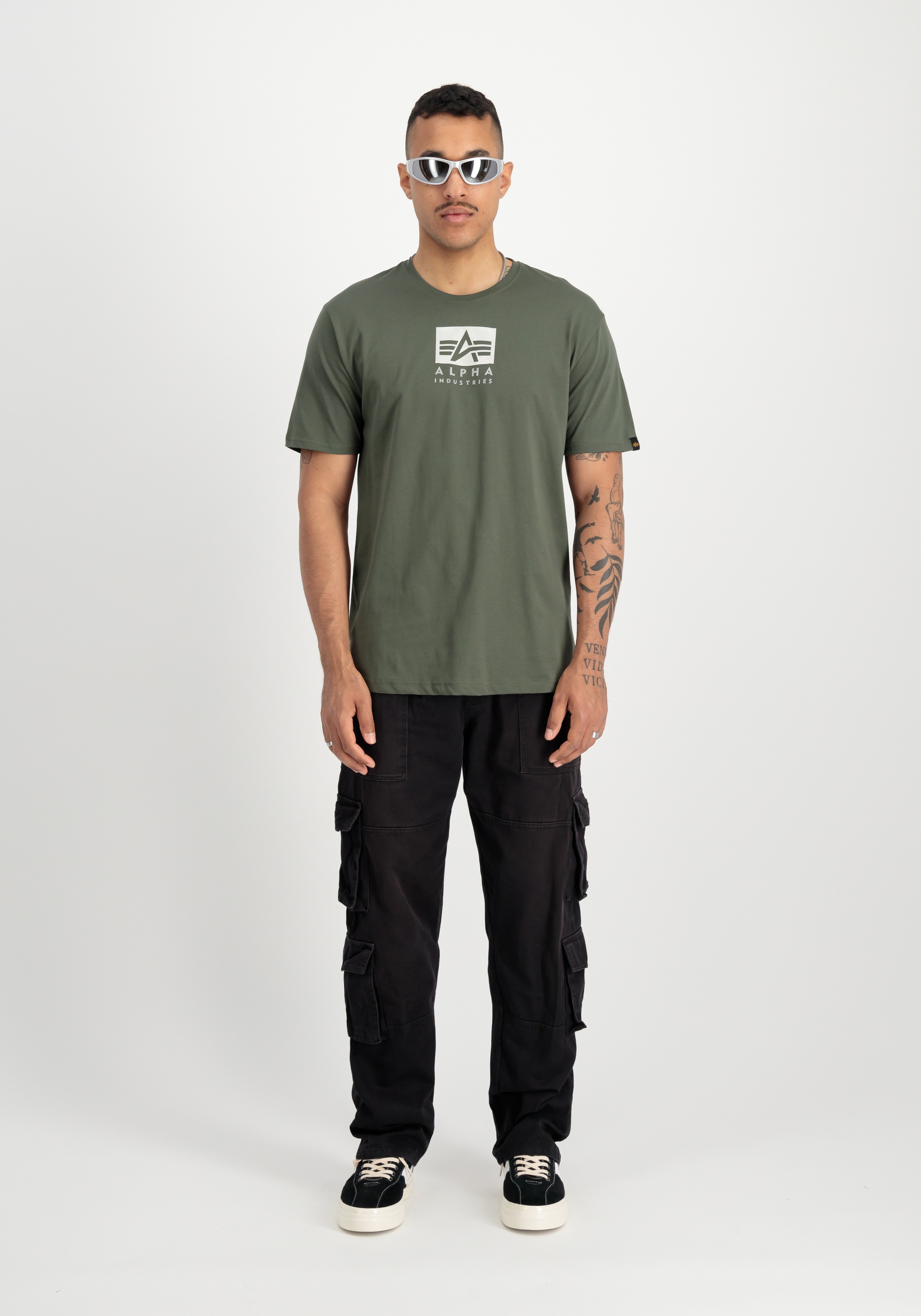 Alpha Industries T-Shirt »Satin Logo T-Shirt«