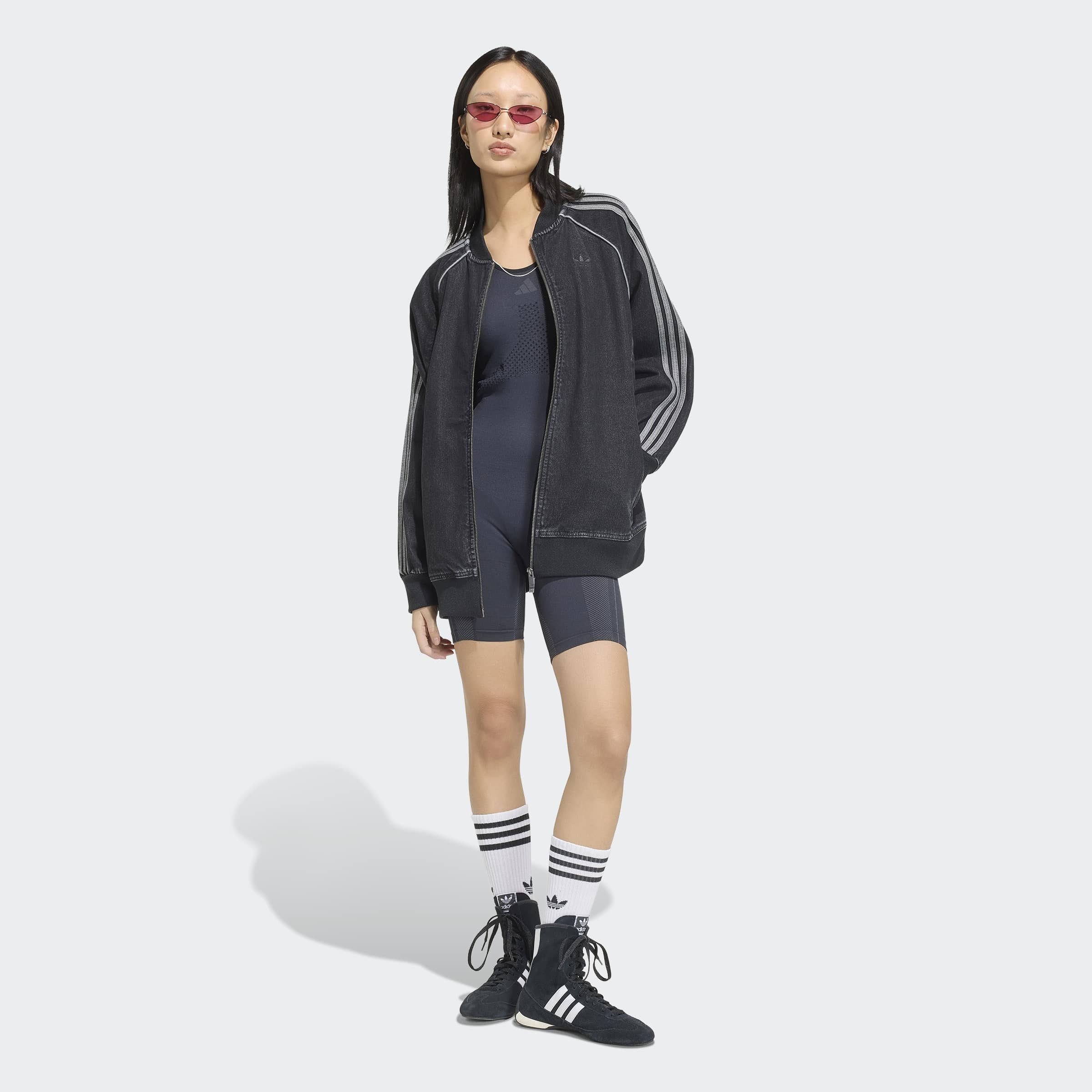 adidas Originals Outdoorjacke »SST OS TT D« für Erwachsene, mit Reißverschluss, aus Baumwolle