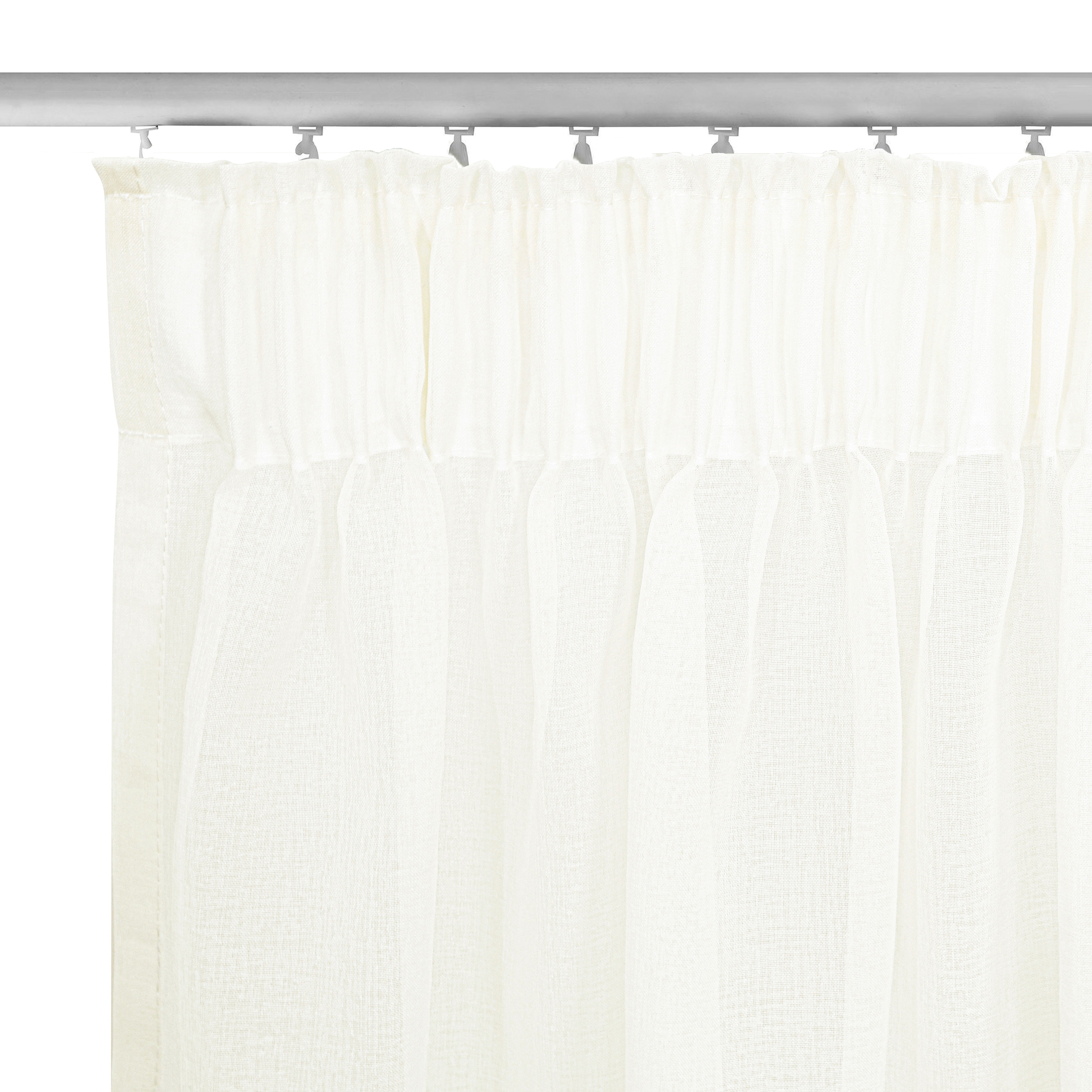 OTTO home Gardine »Dolly, 1 Stück, Multifunktionsband, transparent« Multifunktionsband 1 Stk. tlg. Transparent, Gewebt, Polyester, extra Breite ab 3 Meter