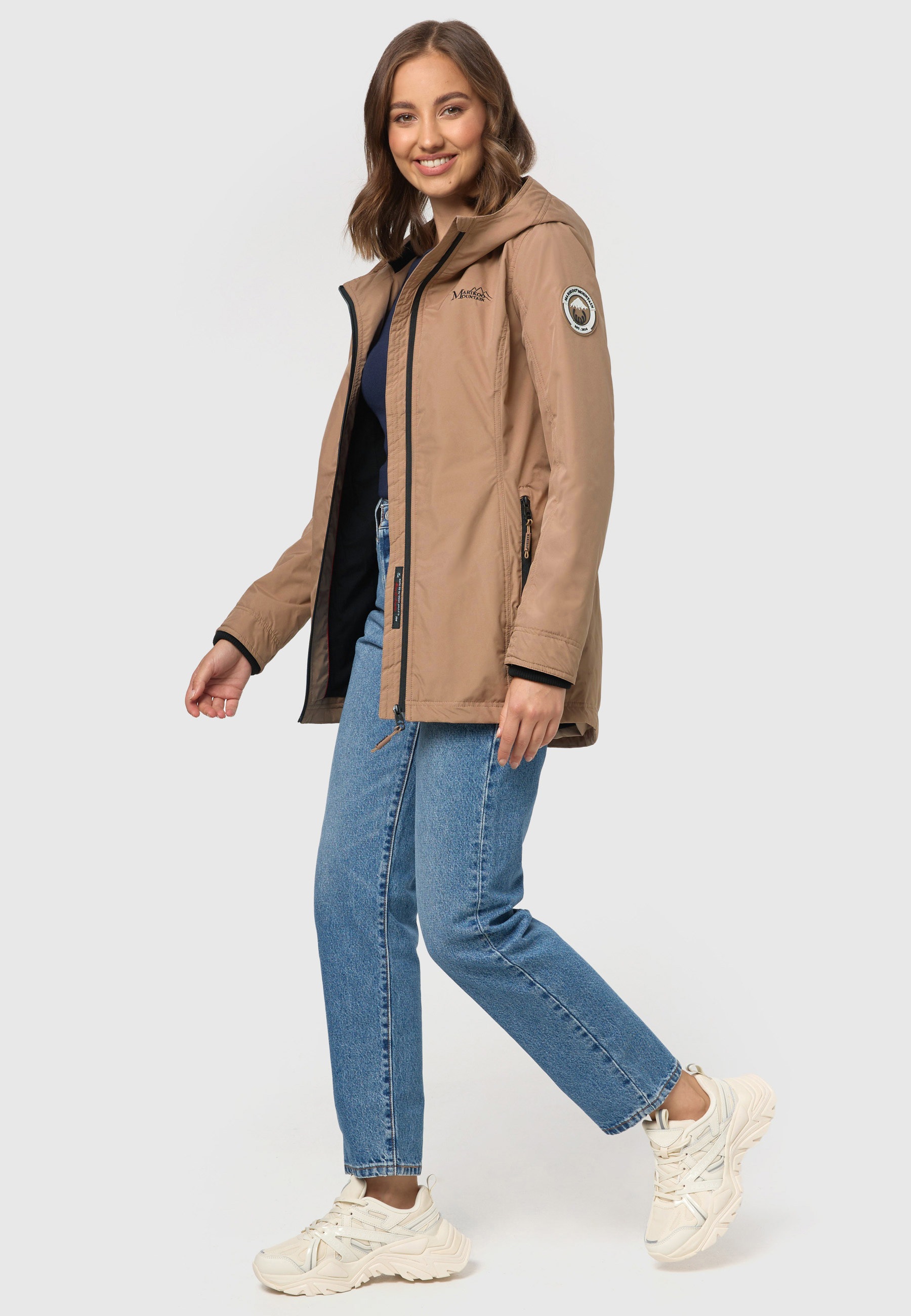Marikoo Outdoorjacke »Marikoo Honigbeere Damen Übergangsjacke B954«
