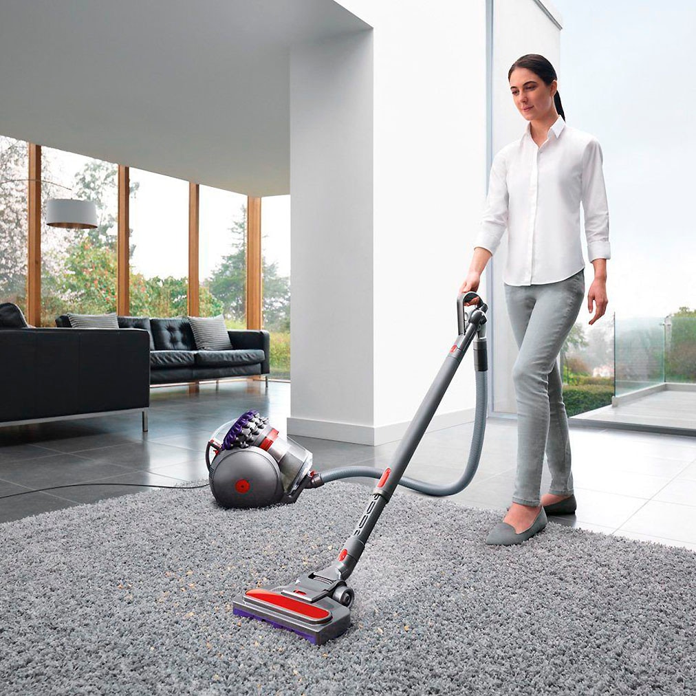 DYSON Bodenstaubsauger »Big Ball Parquet 2« 600 W mit hygienischer Behälterentleerung, der sich selbst wieder aufrichtet