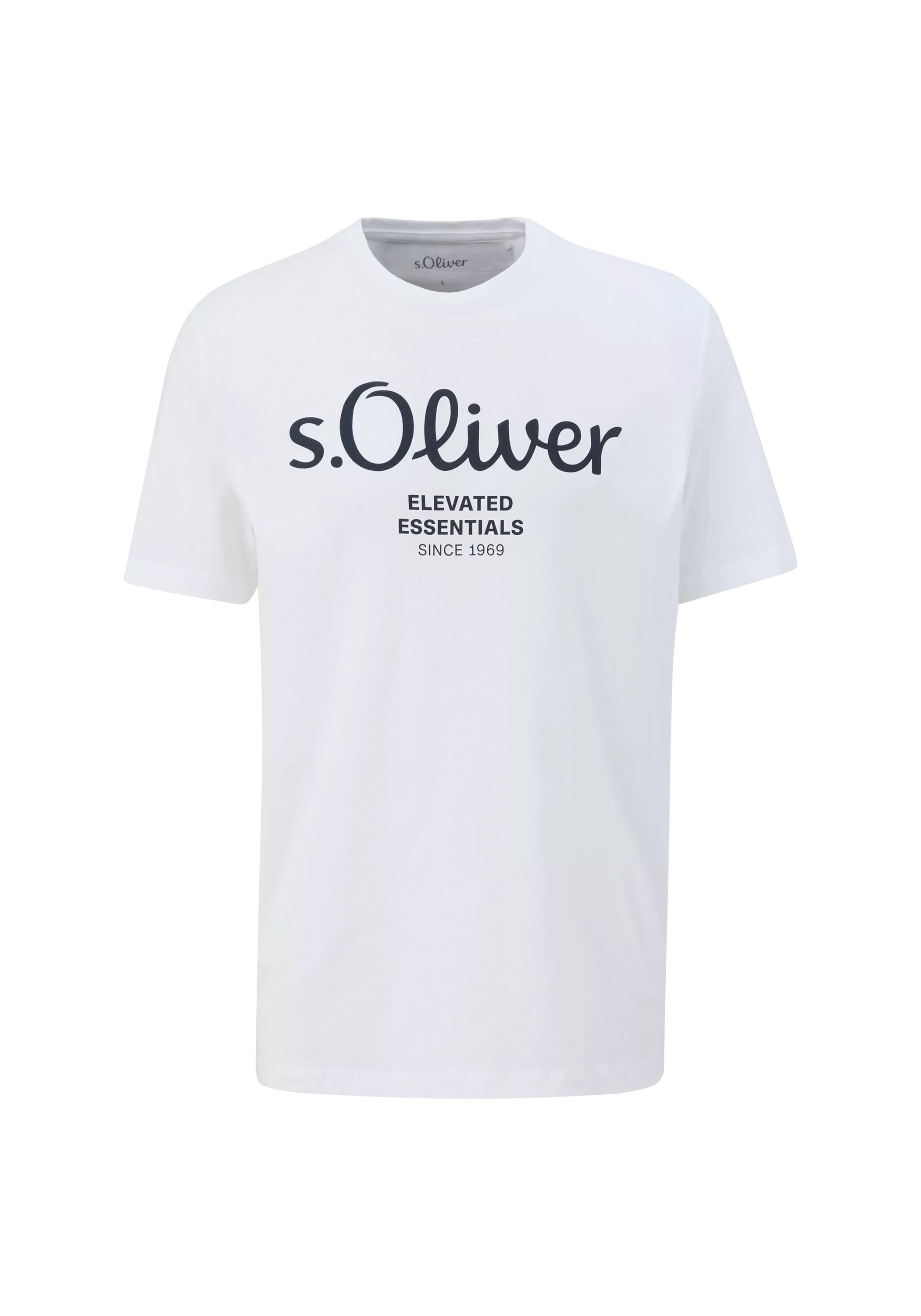 s.Oliver T-Shirt »T-Shirt Logo T-Shirt 4er Pack«